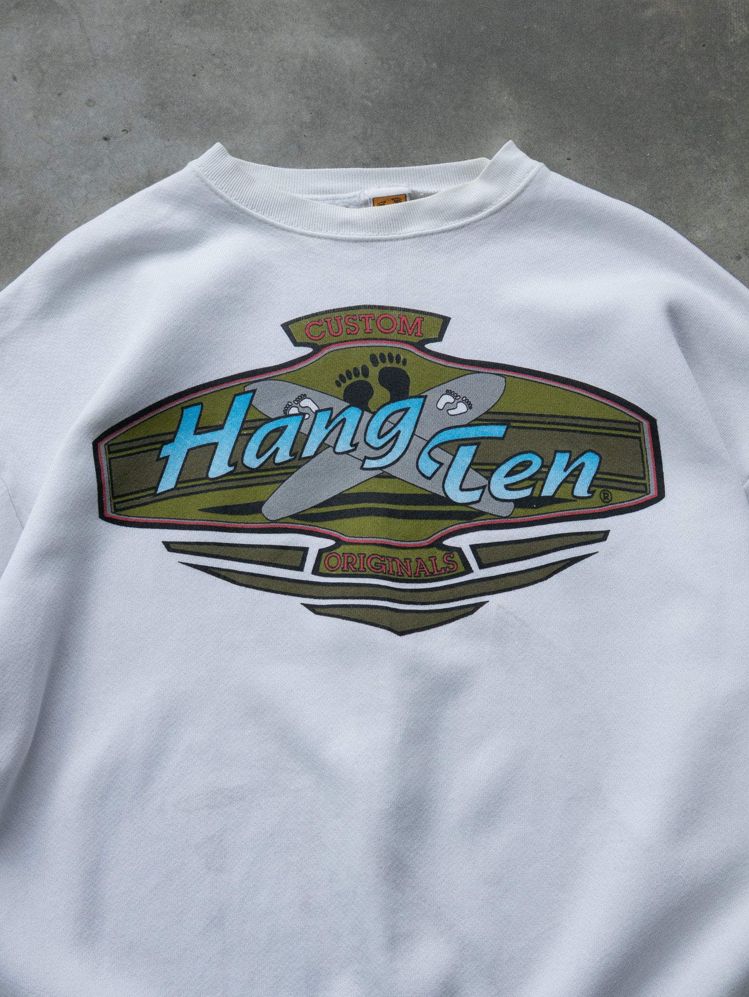Vintage '90s Hang Ten Surf Sweatshirt (XL)