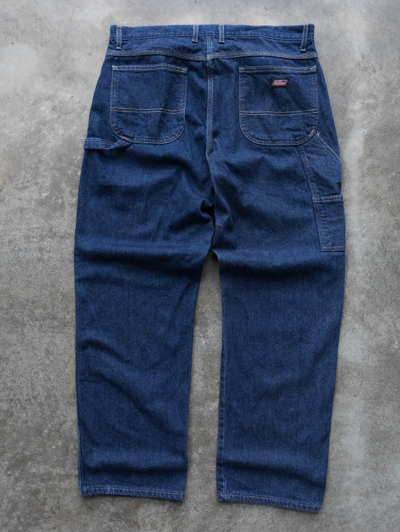 Vintage Dark Blue Dickies Carpenter Jeans (W36)