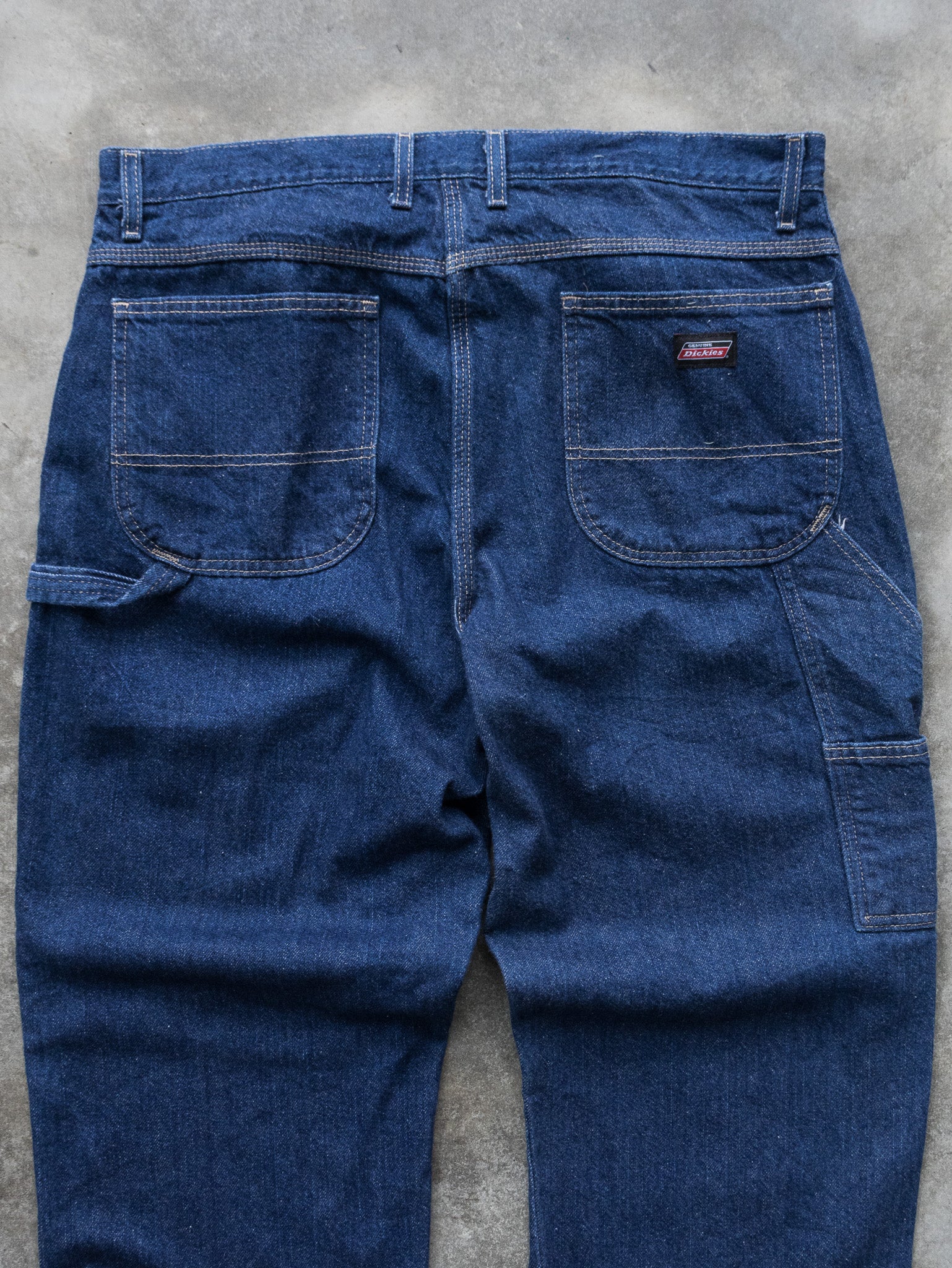Vintage Dark Blue Dickies Carpenter Jeans (W36)