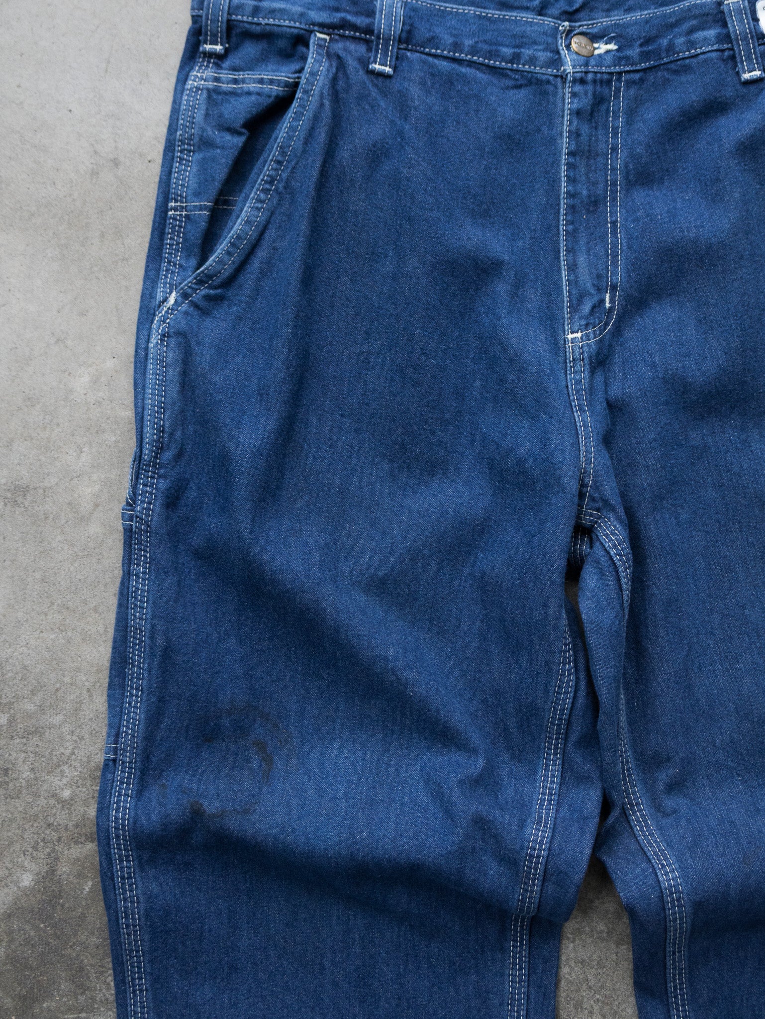 Vintage Blue Carhartt Jeans (W36)