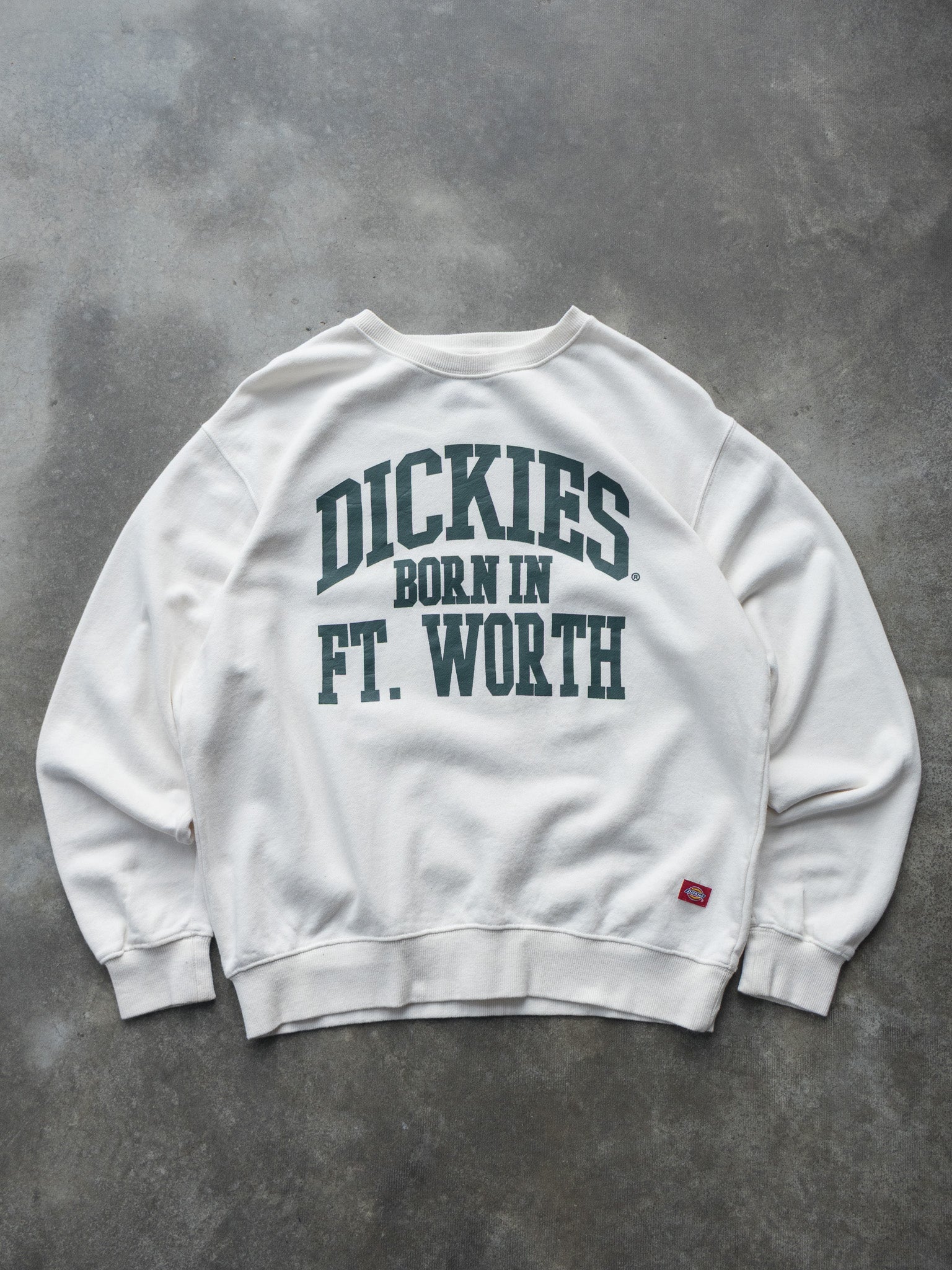 Vintage Cream Dickies Sweatshirt (M)