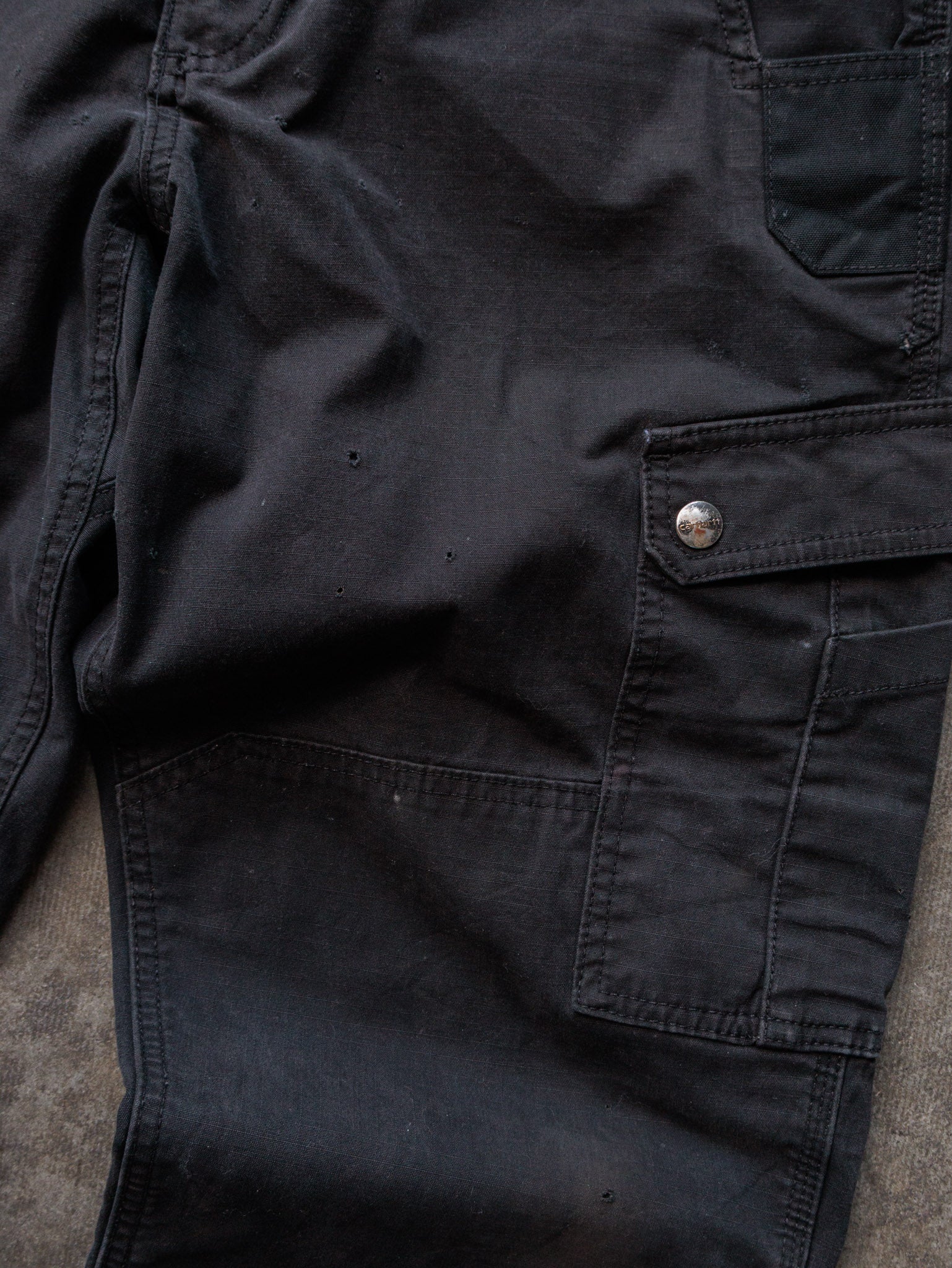 Vintage Black Carhartt Cargo Pants (W34)