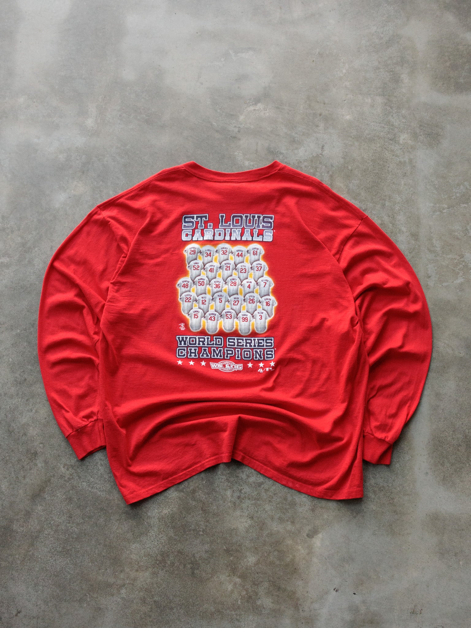 Vintage 2006 Red St. Louis Cardinals Long Sleeve (2XL)