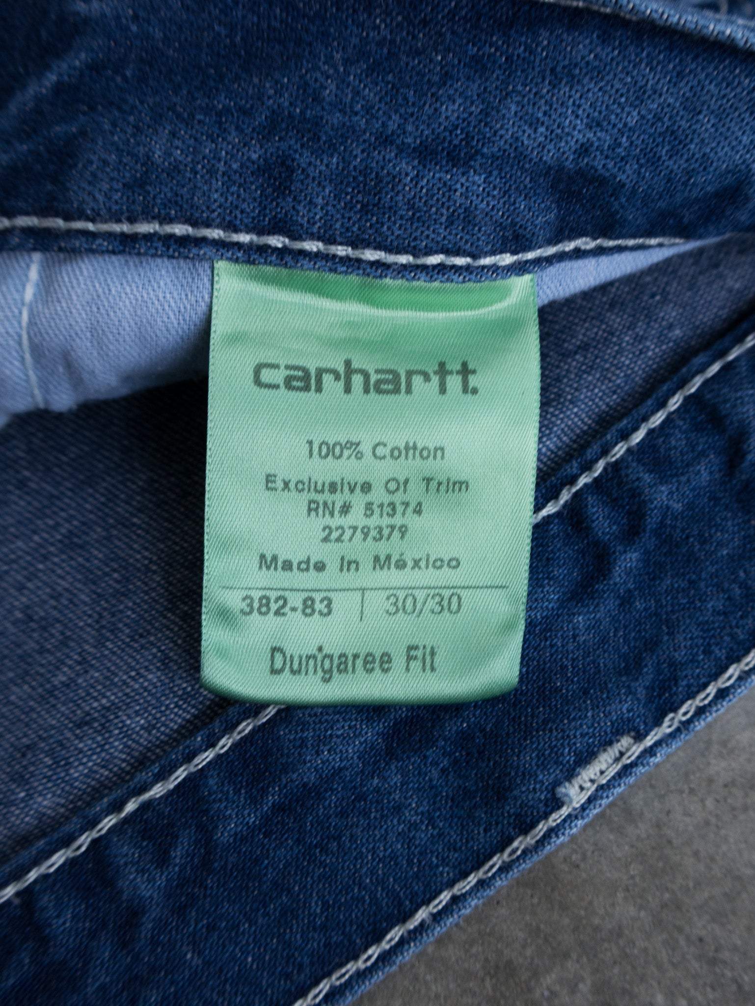 Vintage Blue Carhartt Jeans (W30)