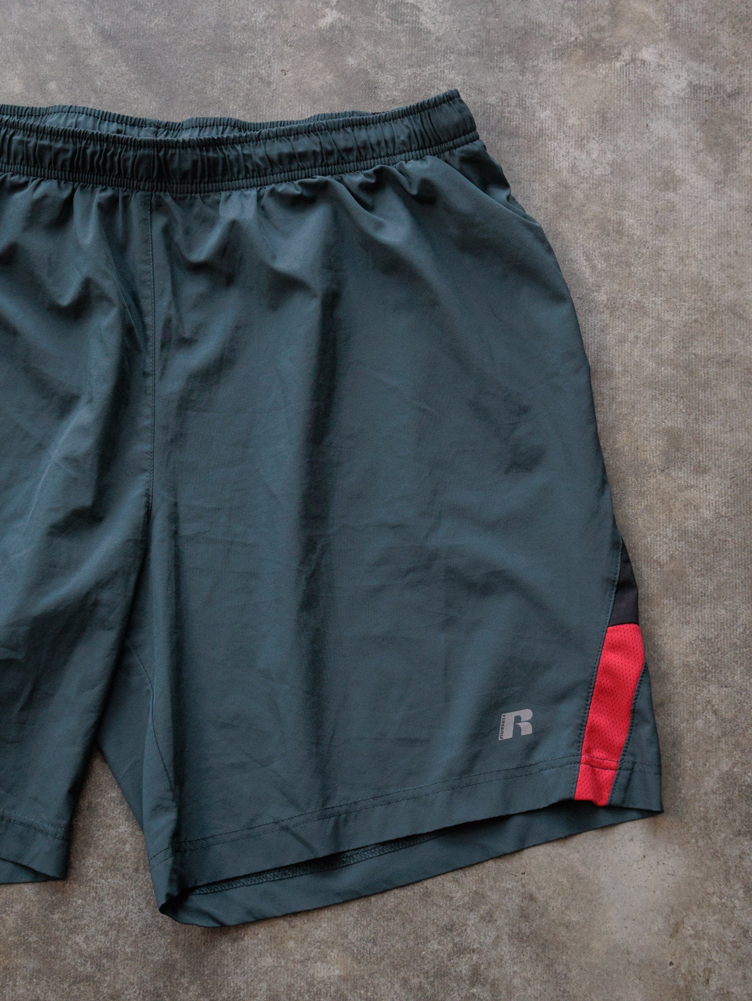 Vintage Green Russell Athletic Shorts (XL)