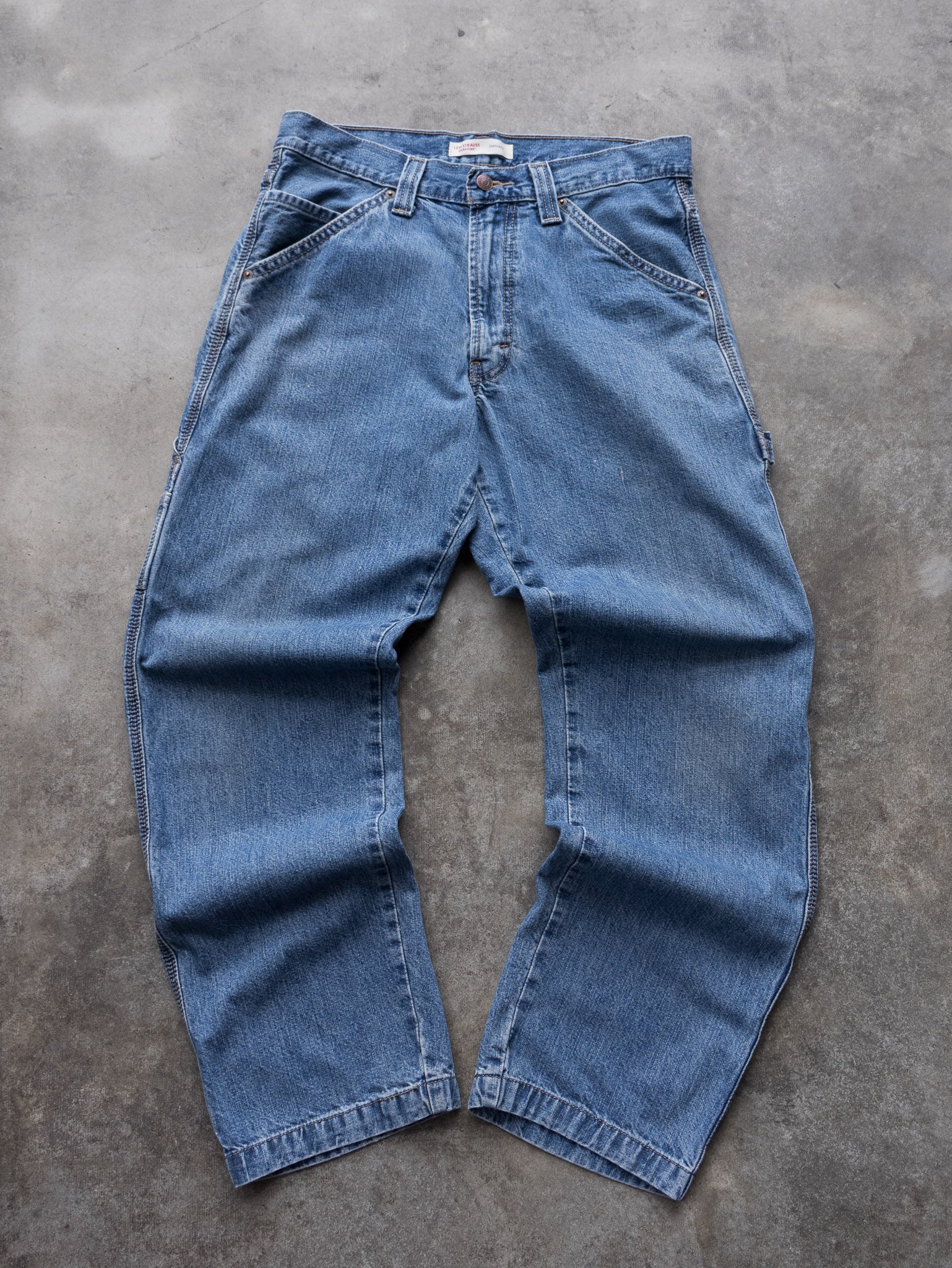 Vintage Levi Strauss Signature Denim Carpenter Pants (W34)