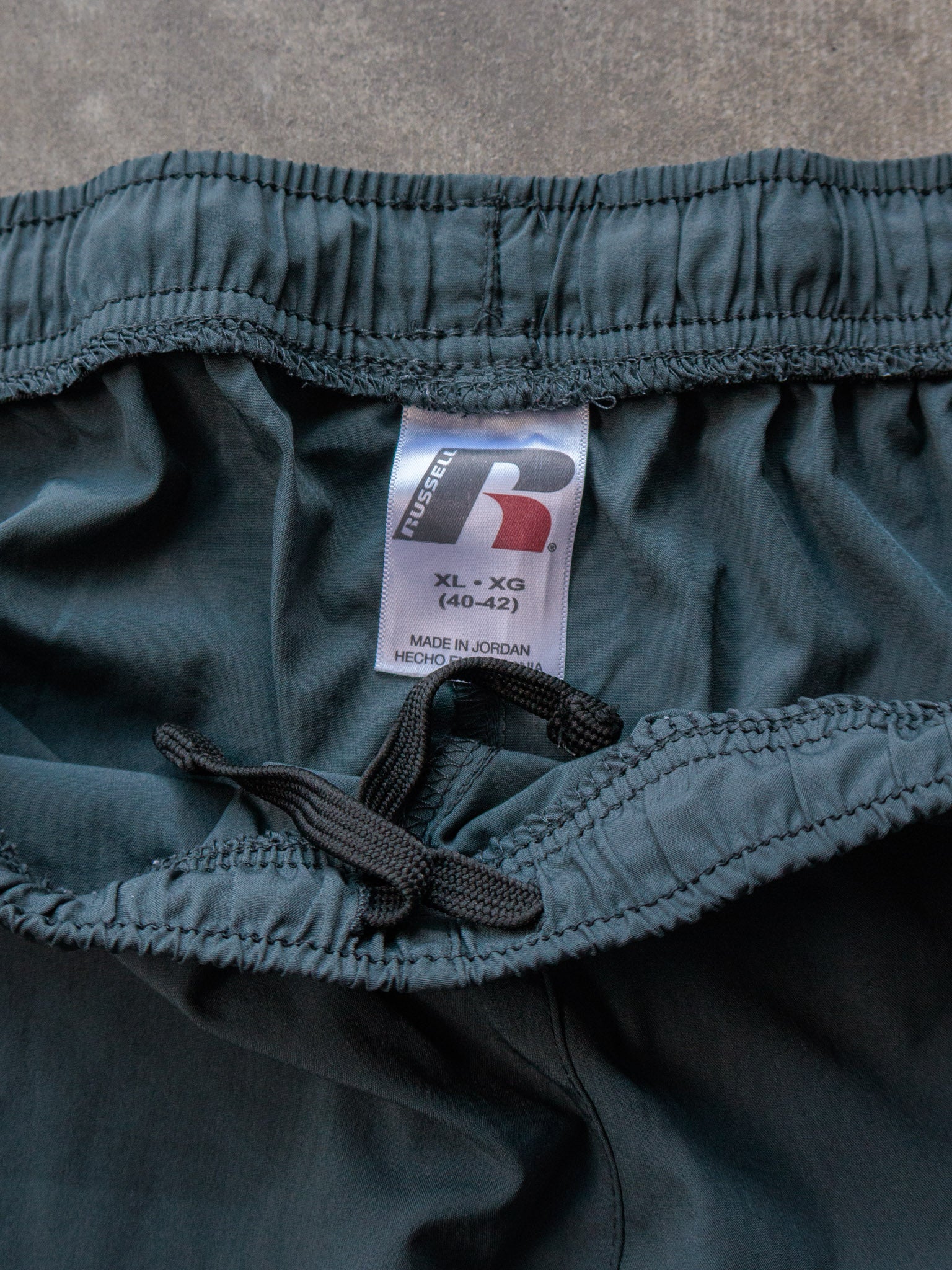 Vintage Green Russell Athletic Shorts (XL)