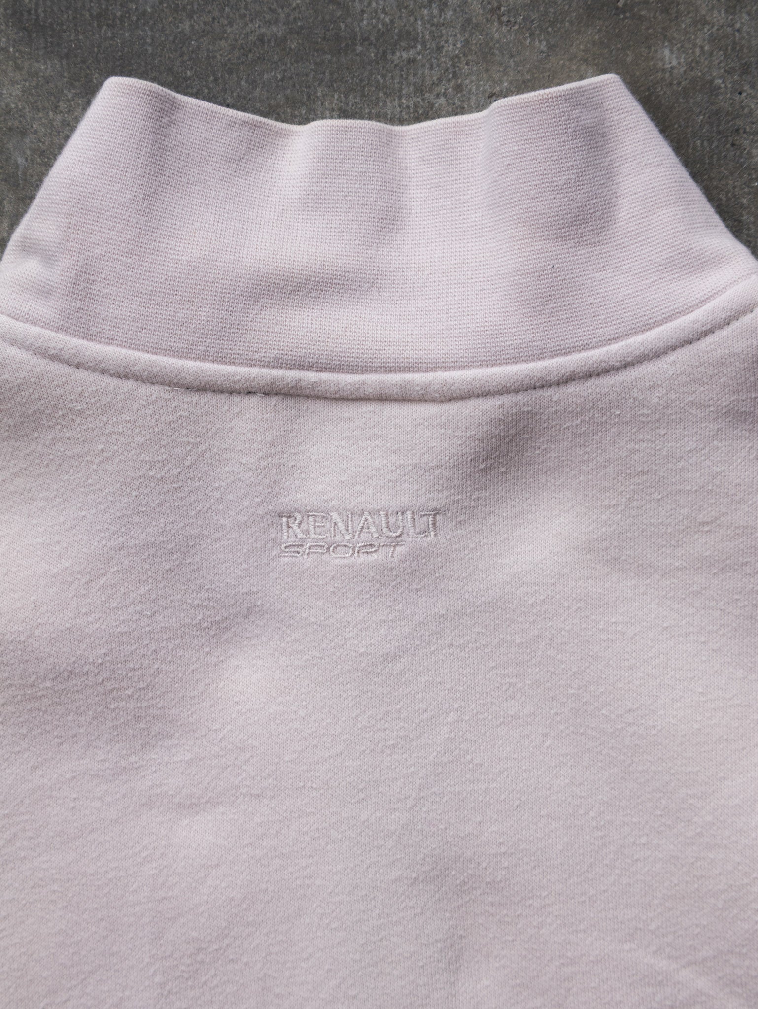 Vintage 00s Cream Nike Golf Quarter Zip Sweatshirt (L)