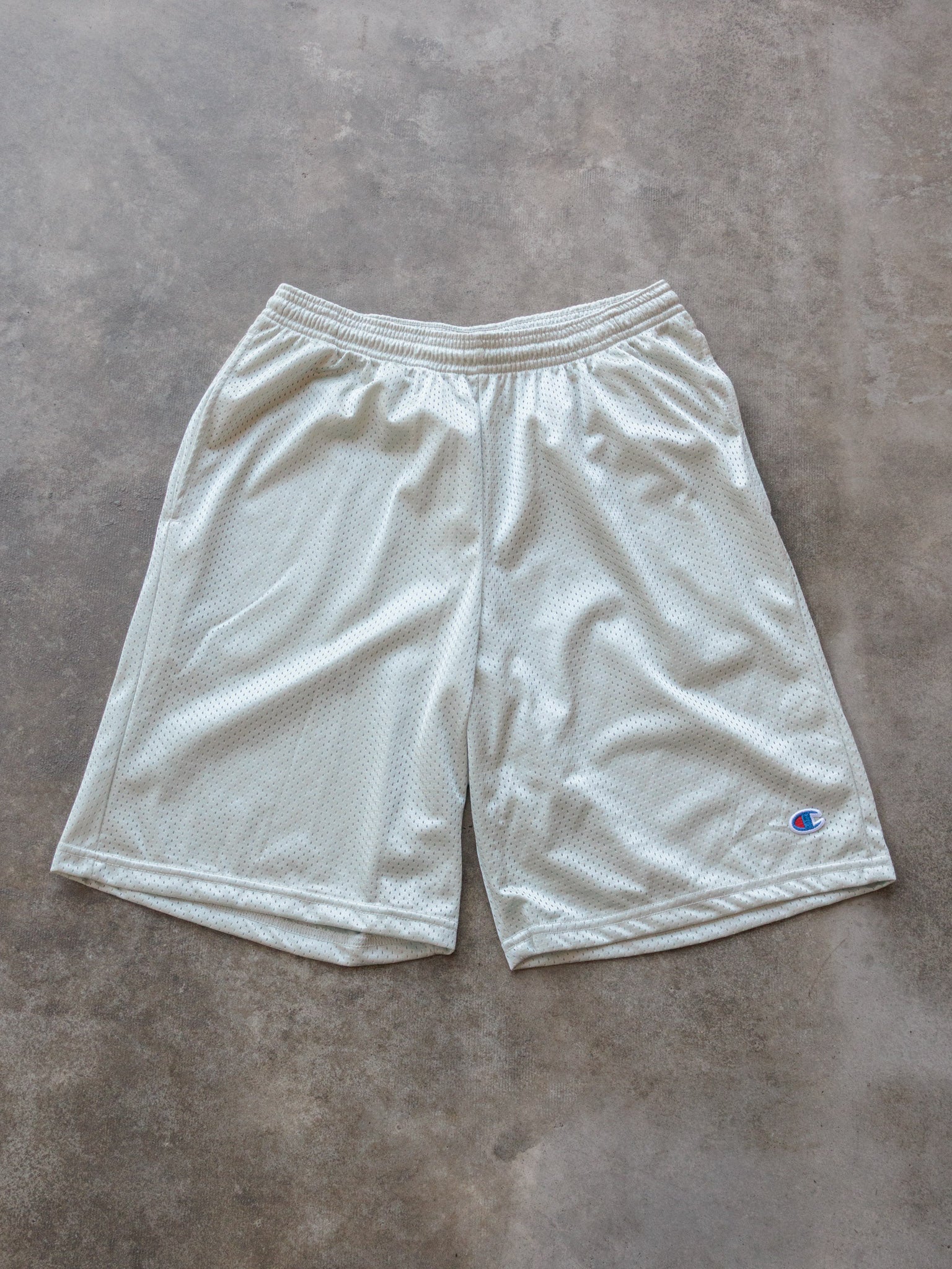 Vintage 00s Green Champion Mesh Shorts (S)