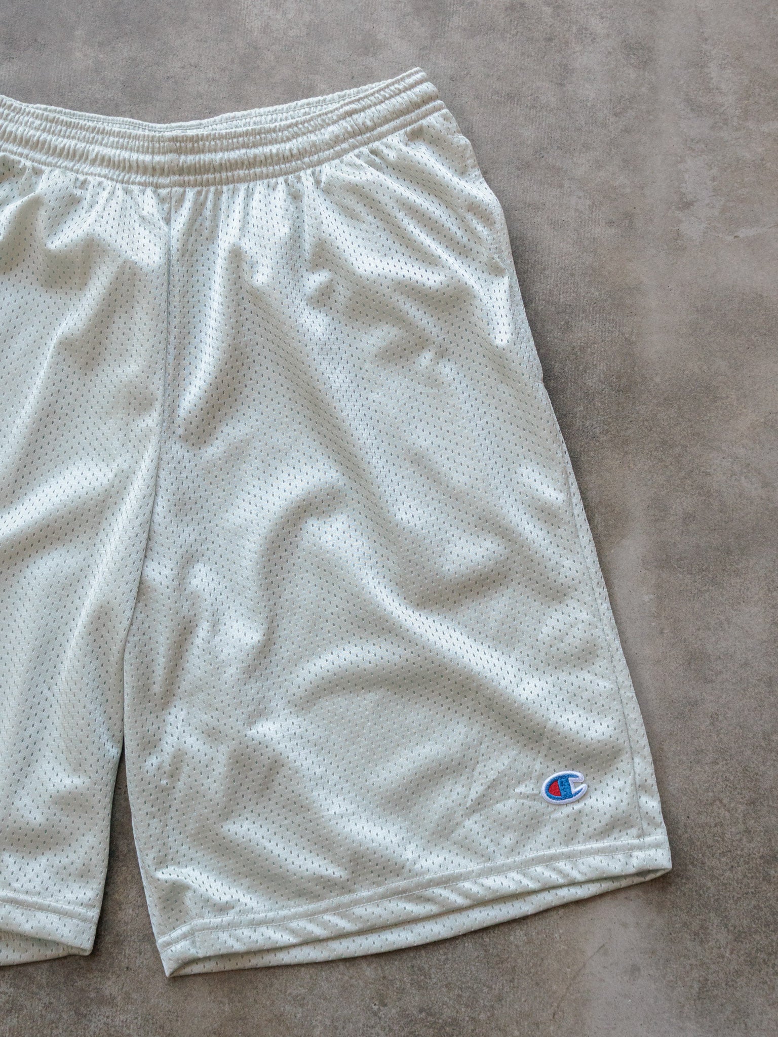 Vintage 00s Green Champion Mesh Shorts (S)