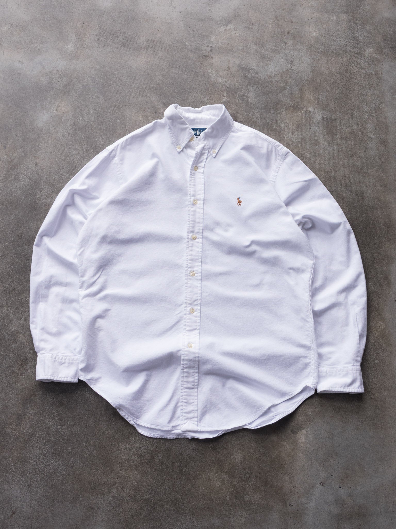 Vintage White Ralph Lauren Shirt (S)