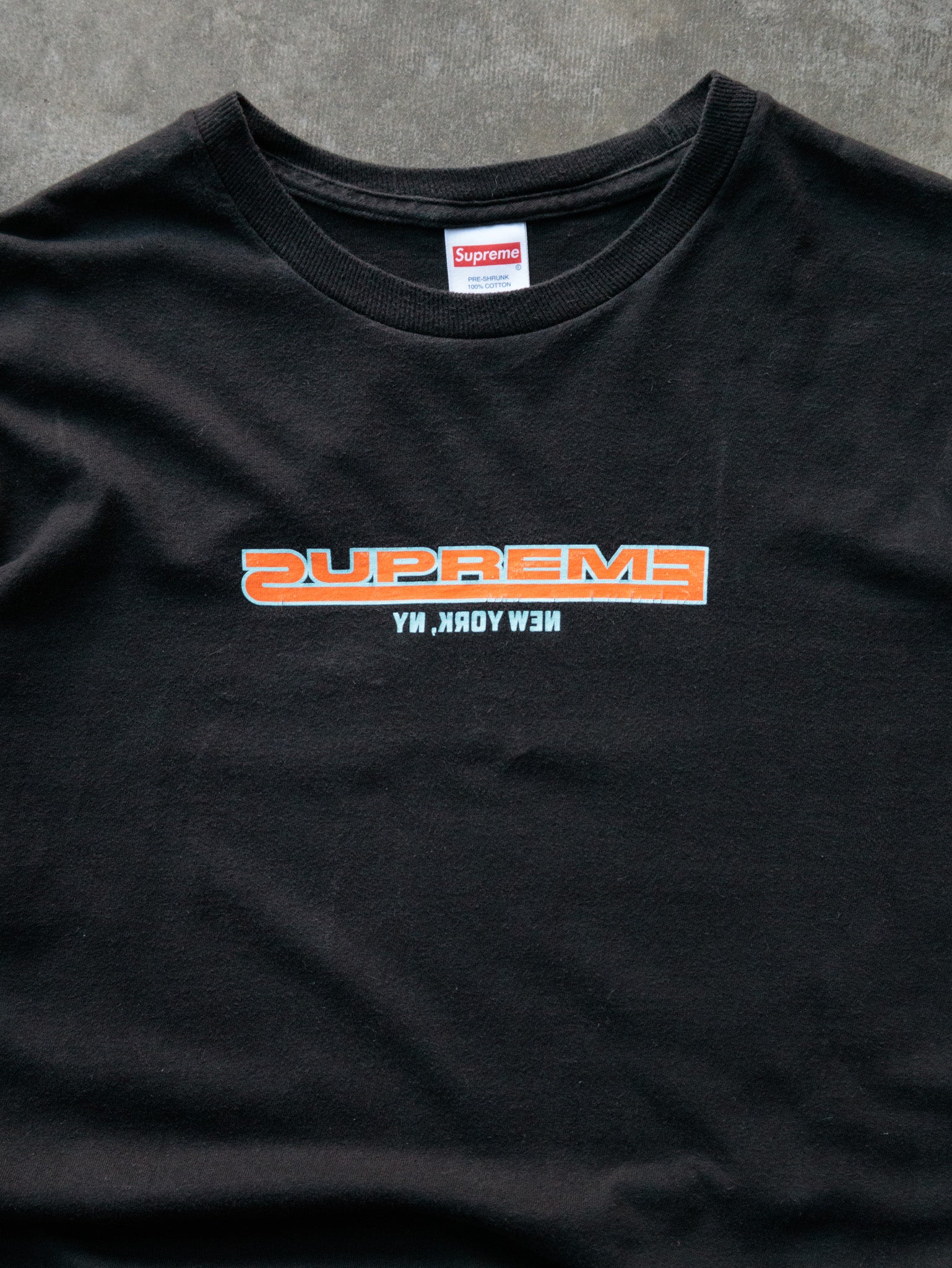 Vintage Black Supreme Tee (L)