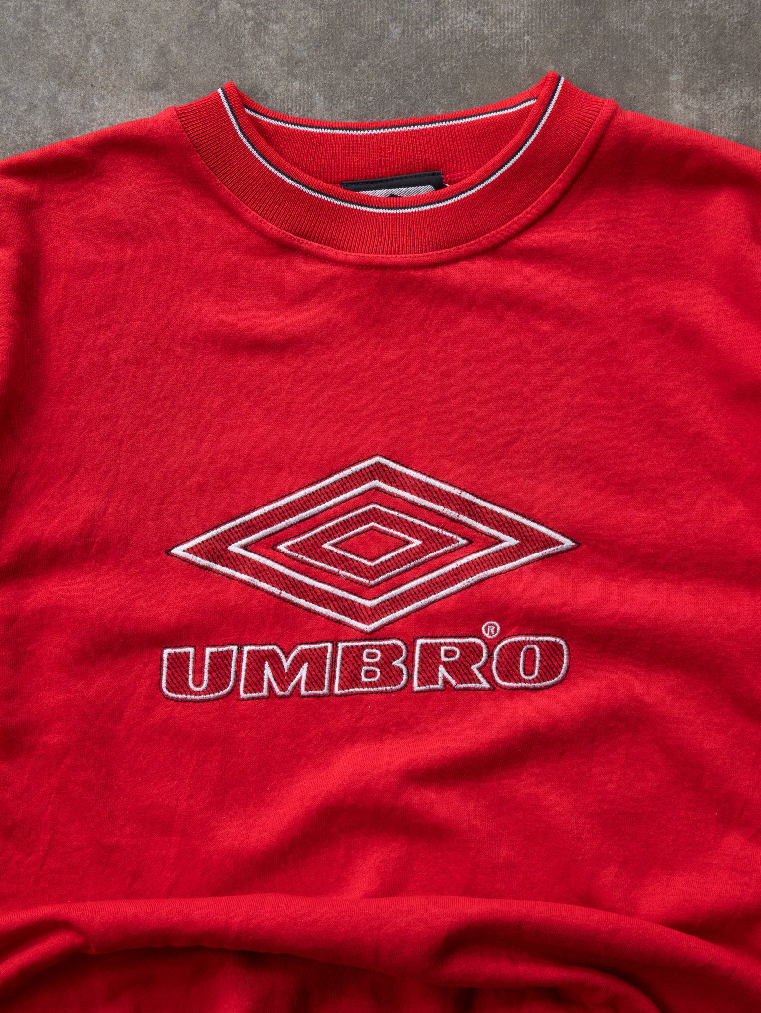 Vintage 90s Red Umbro Sweatshirt (S)