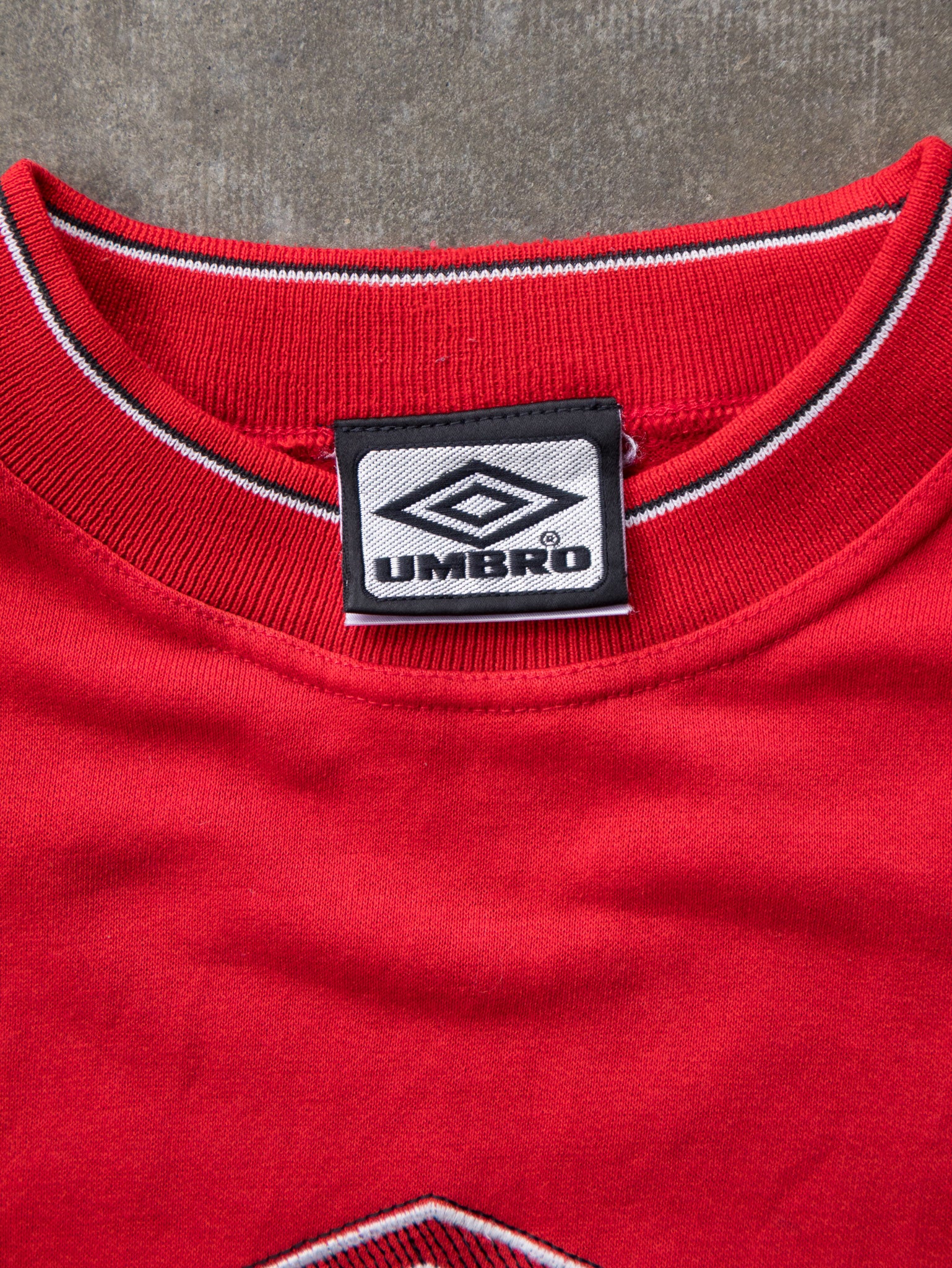 Vintage 90s Red Umbro Sweatshirt (S)