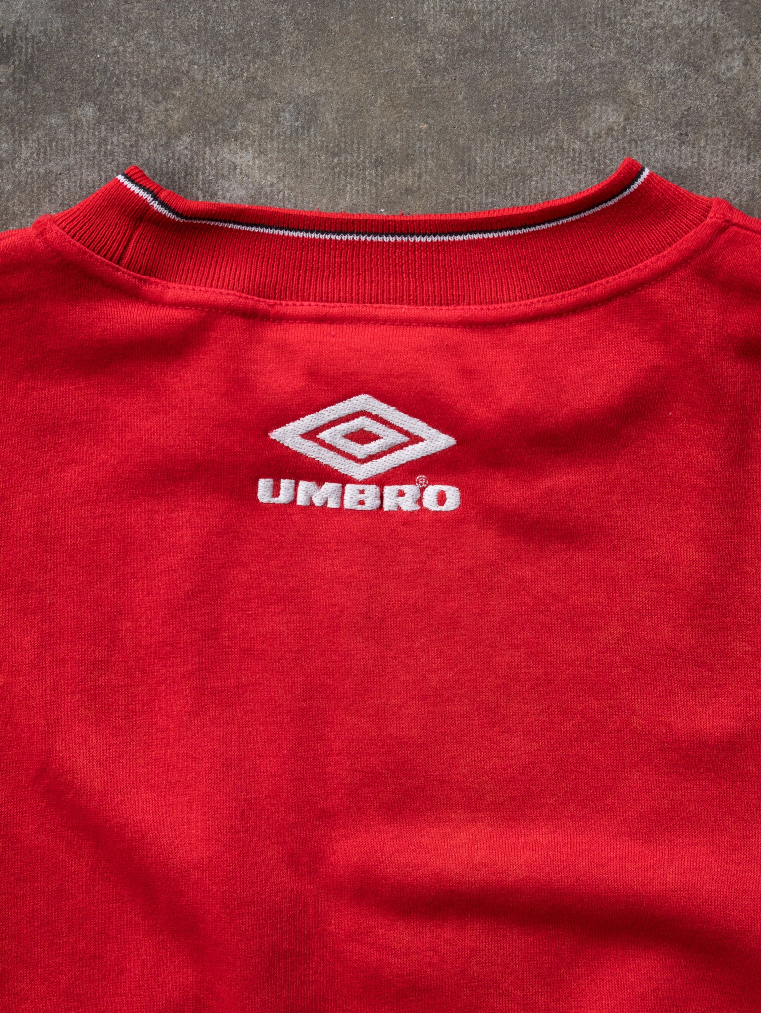 Vintage 90s Red Umbro Sweatshirt (S)
