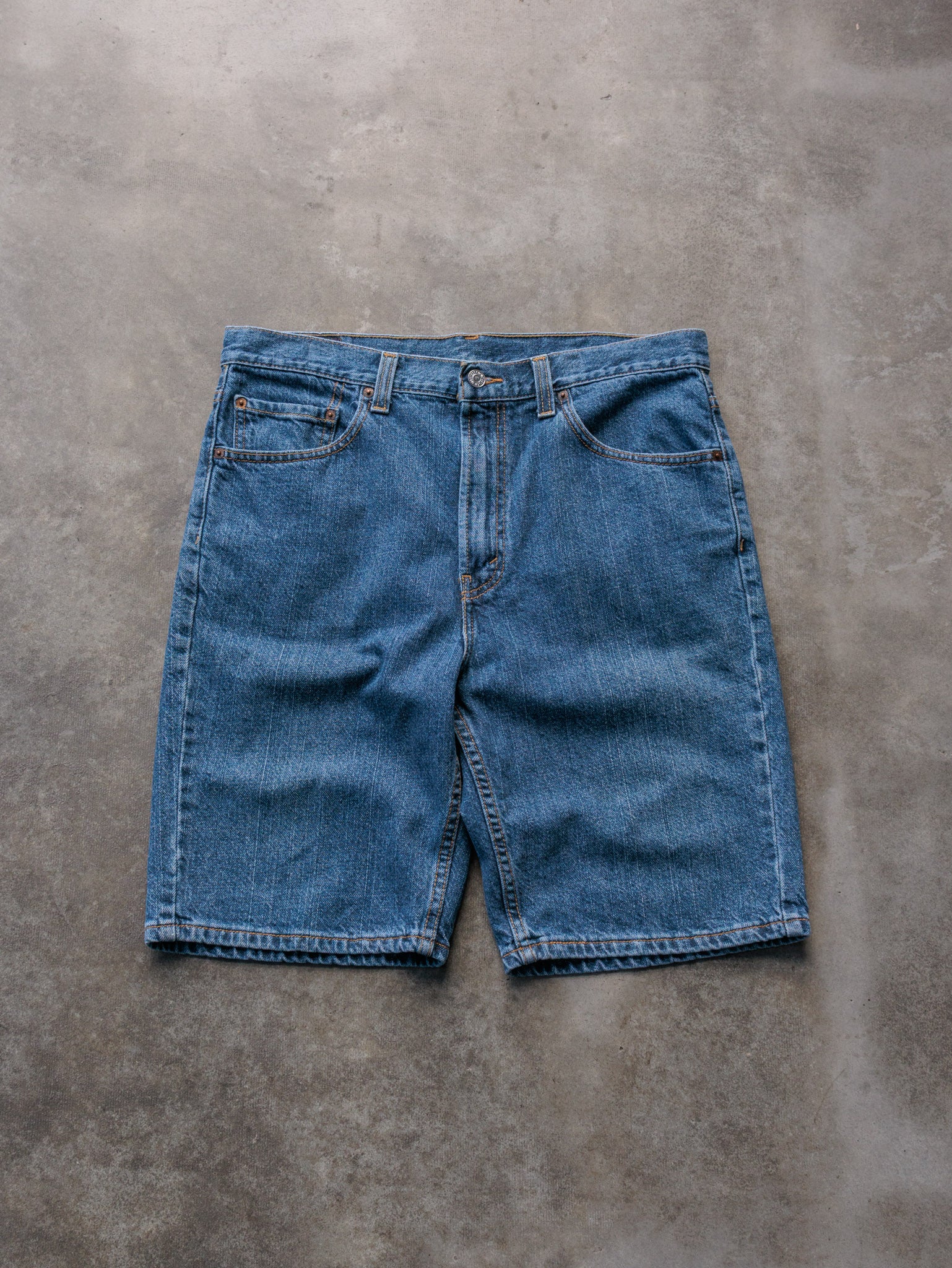 Vintage 00s Blue Levi's Denim Shorts (W34)