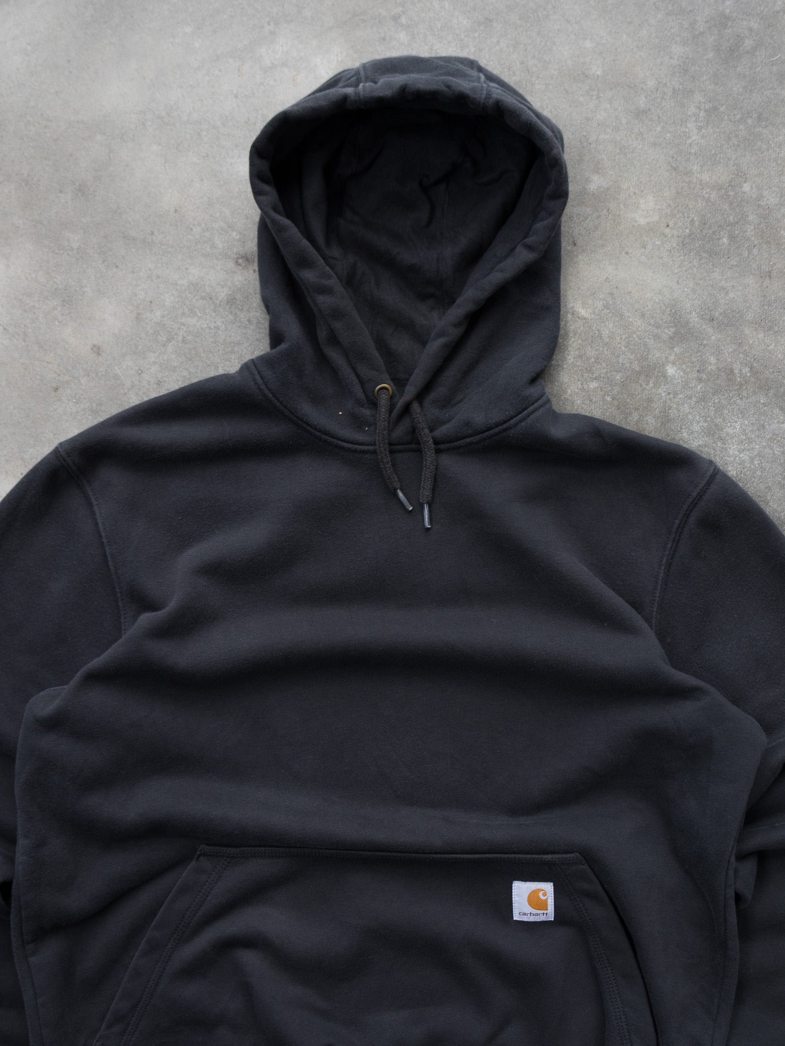 Vintage Black Carhartt Hoodie (M)