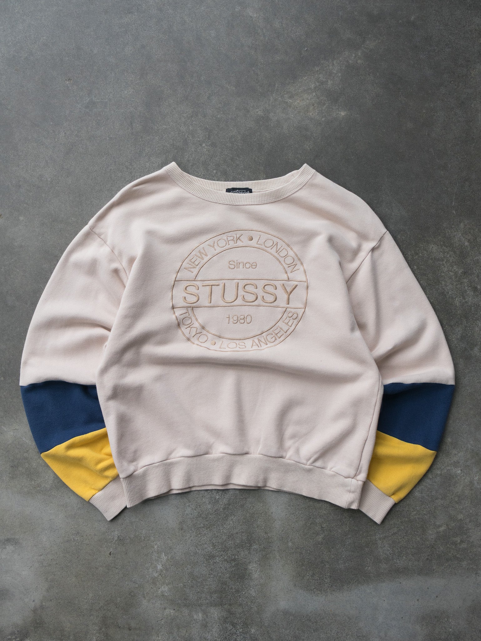Vintage Stussy World Tour Sweatshirt (S)