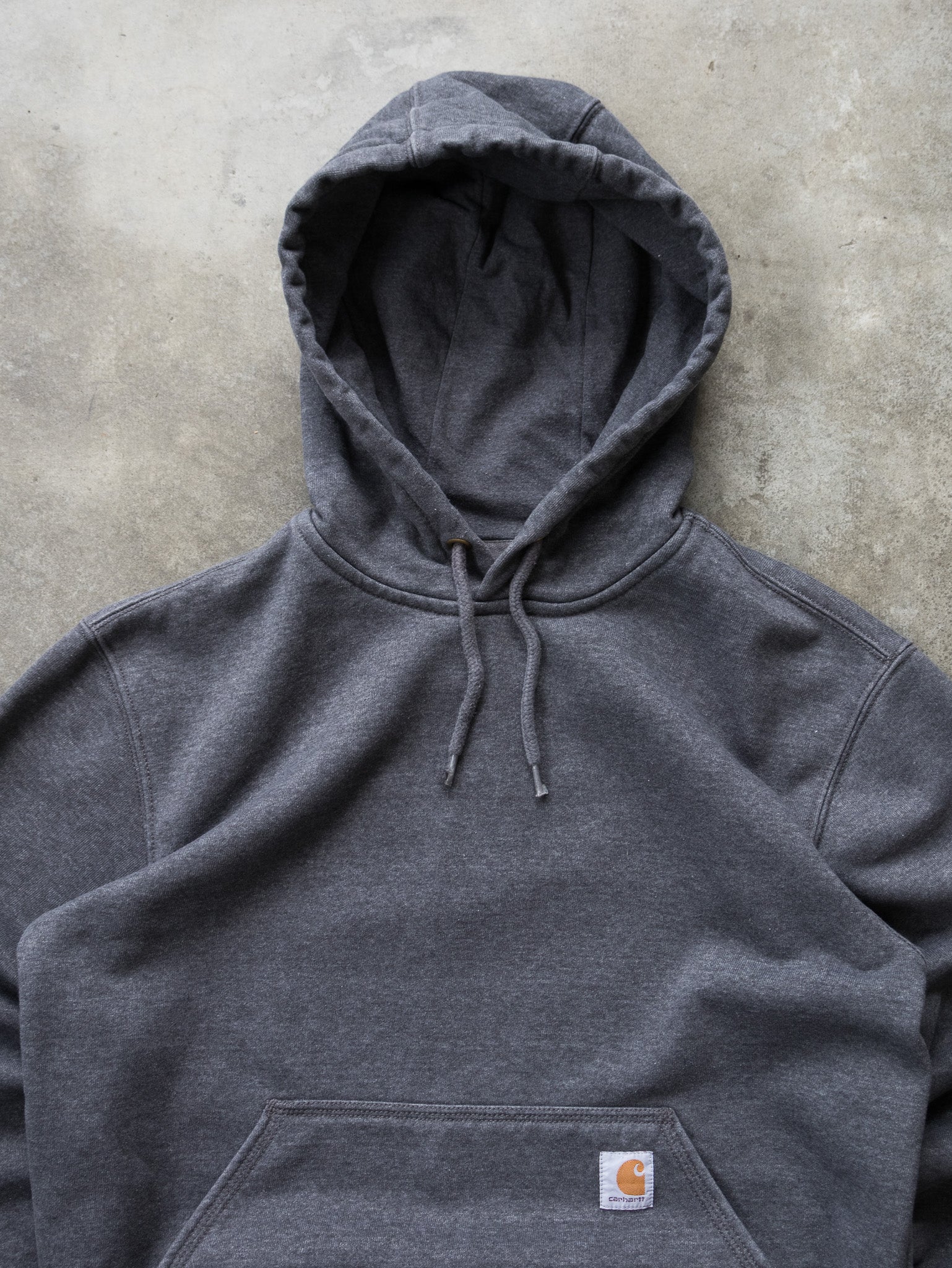 Vintage Charcoal Carhartt Hoodie (S)