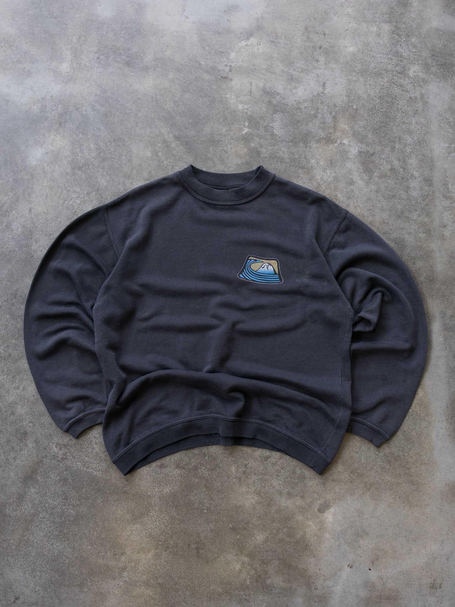 Vintage 90s Quiksilver Logo Sweatshirt (16Y)