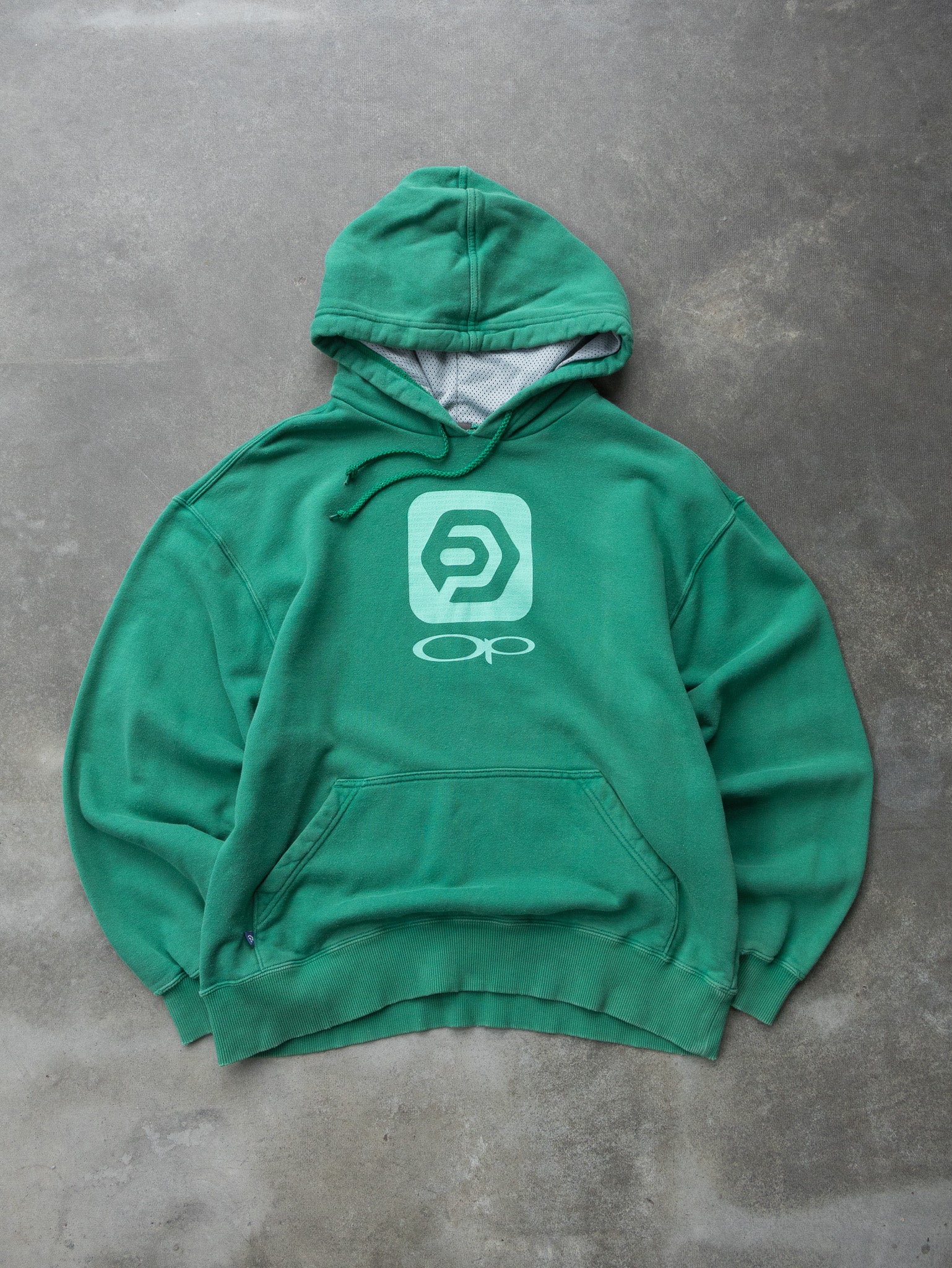 Vintage Green Ocean Pacific Hoodie (M)