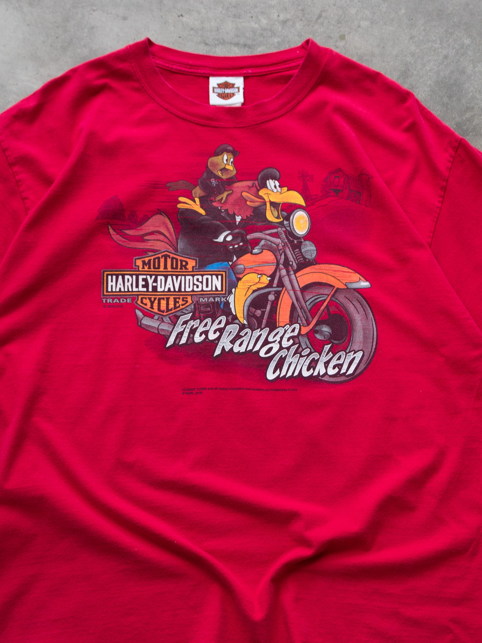 Vintage Harley-Davidson Looney Tunes Tee (XL)