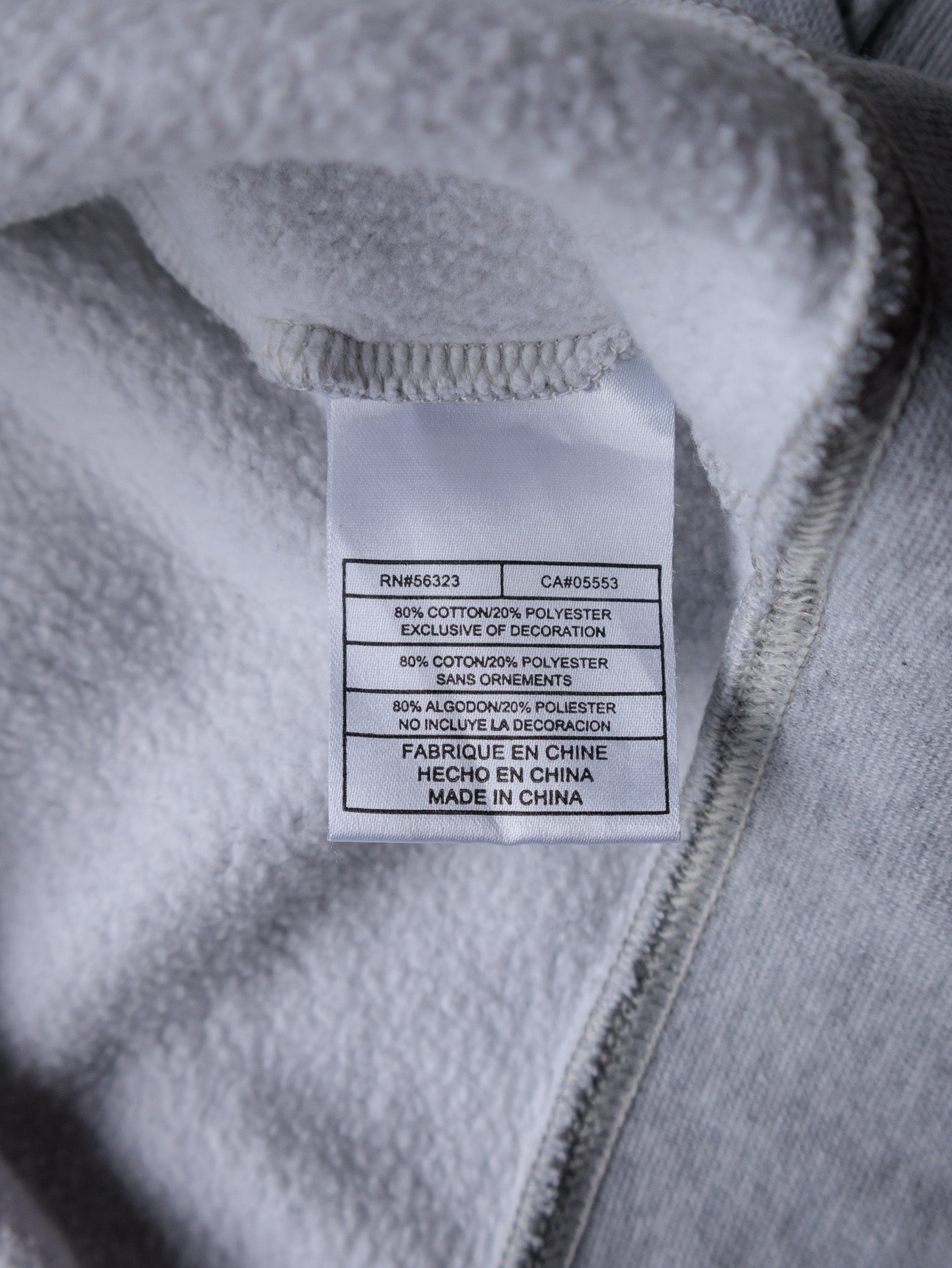 Vintage 00s Grey Nike Zip Hoodie (XL)