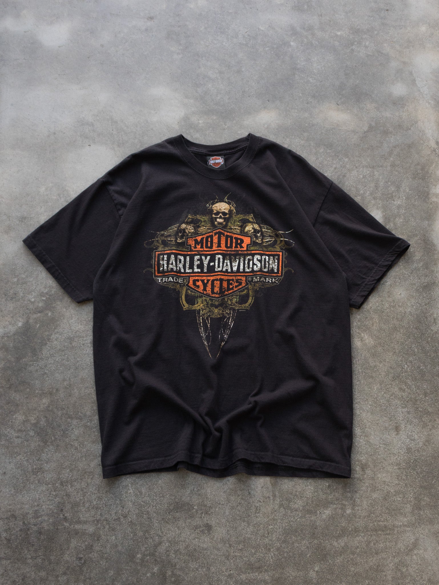 【USA製】 HARLEY-DAVIDSON ヴィンテージTシャツ XLサイズ Vintage Harley-Davidson West Virginia Tee (XL)