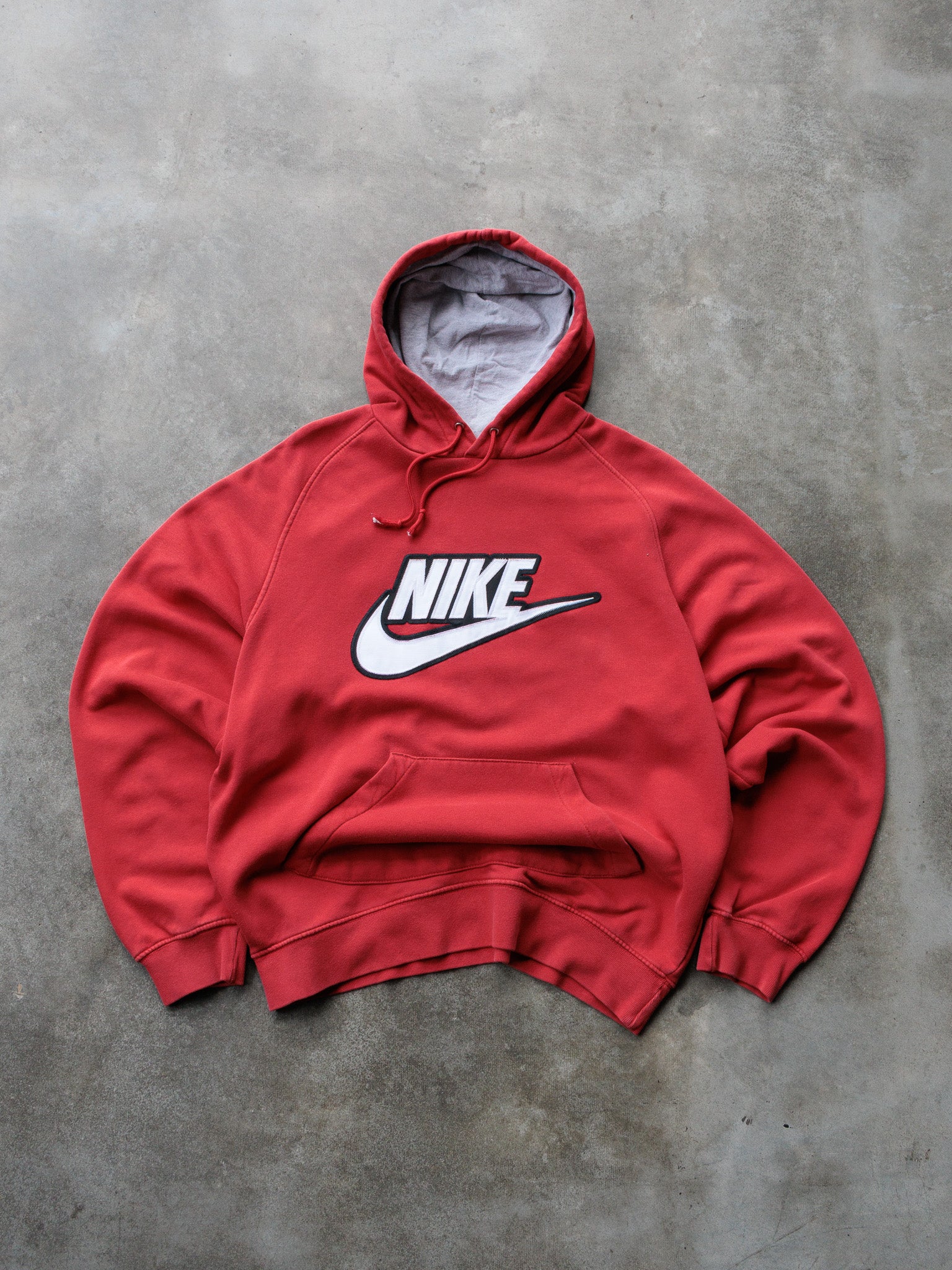 Vintage Red Nike Hoodie (-)