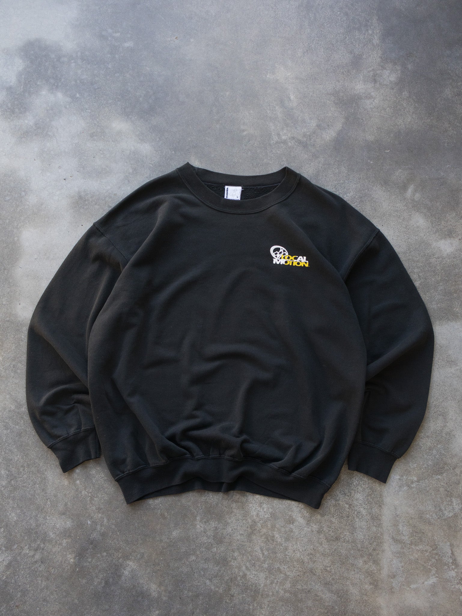 Vintage Black Local Motion Sweatshirt (L)