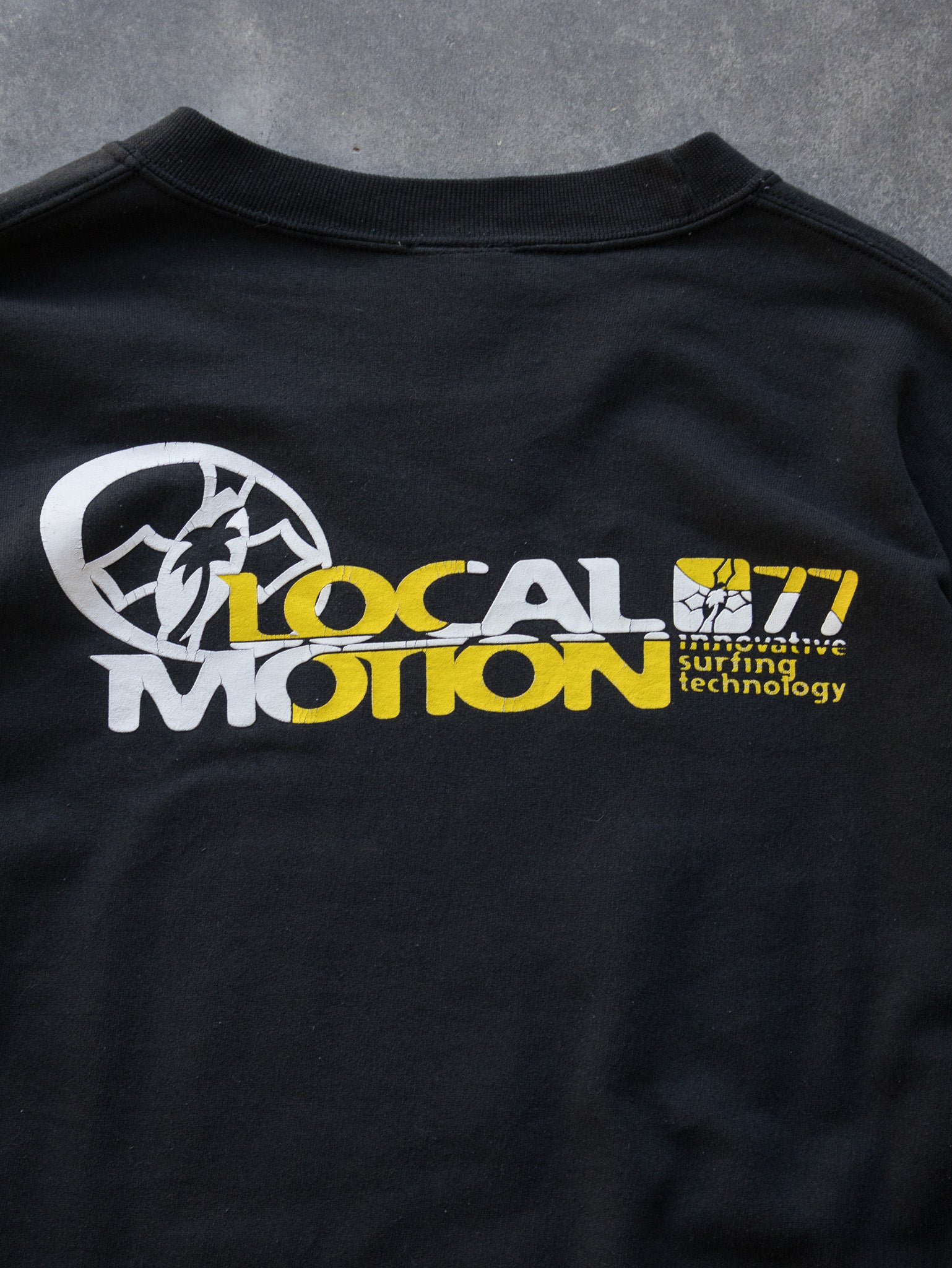Vintage Black Local Motion Sweatshirt (L)