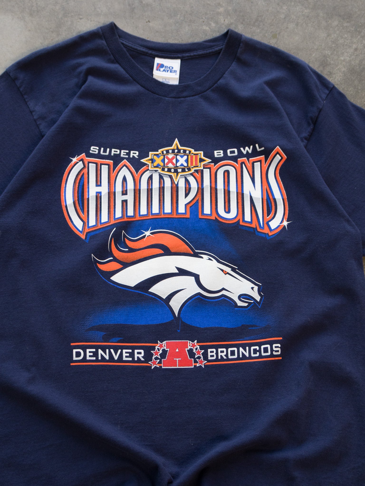 Vintage 1998 Denver Broncos Super Bowl Champs Tee (L)