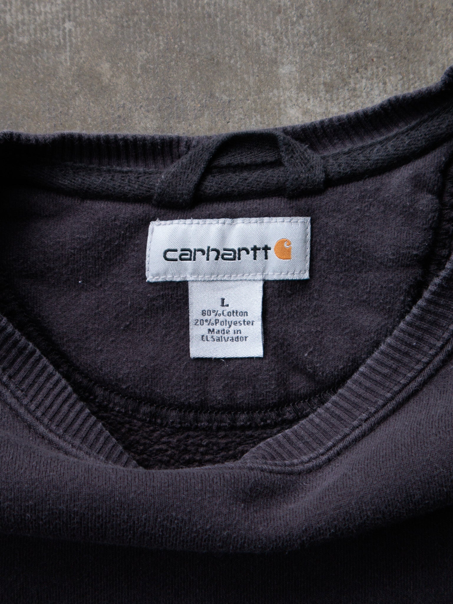 Vintage Black Carhartt Sweatshirt (L)