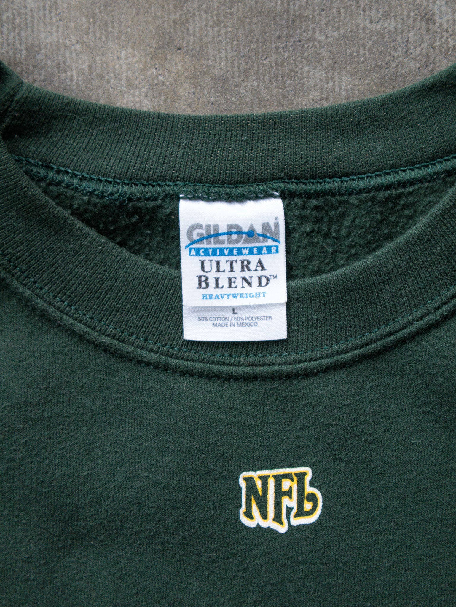 Vintage Green Green Bay Packers Sweatshirt (L)