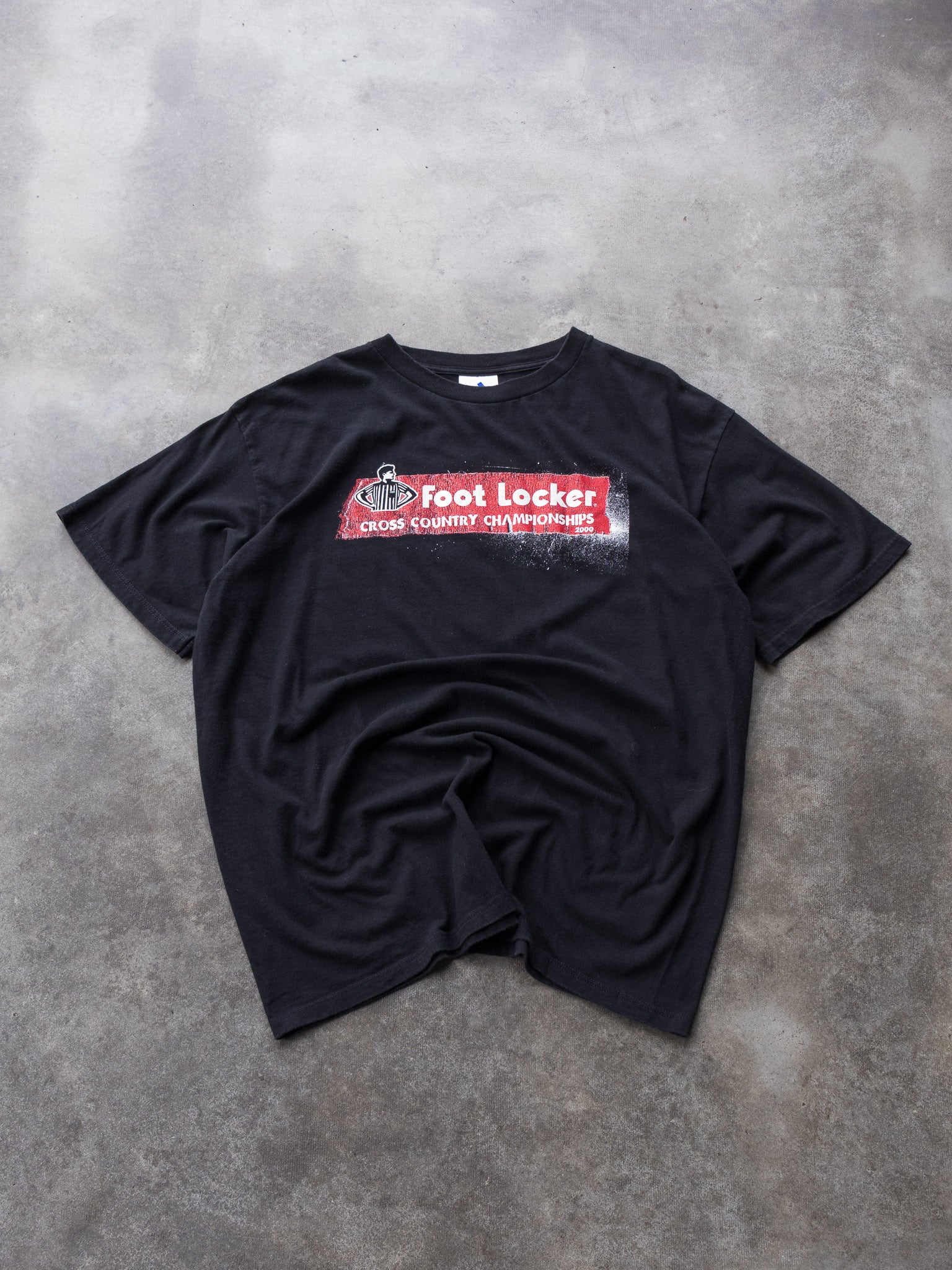 Vintage 2000 Adidas Foot Locker Cross Country Championships Tee (L)