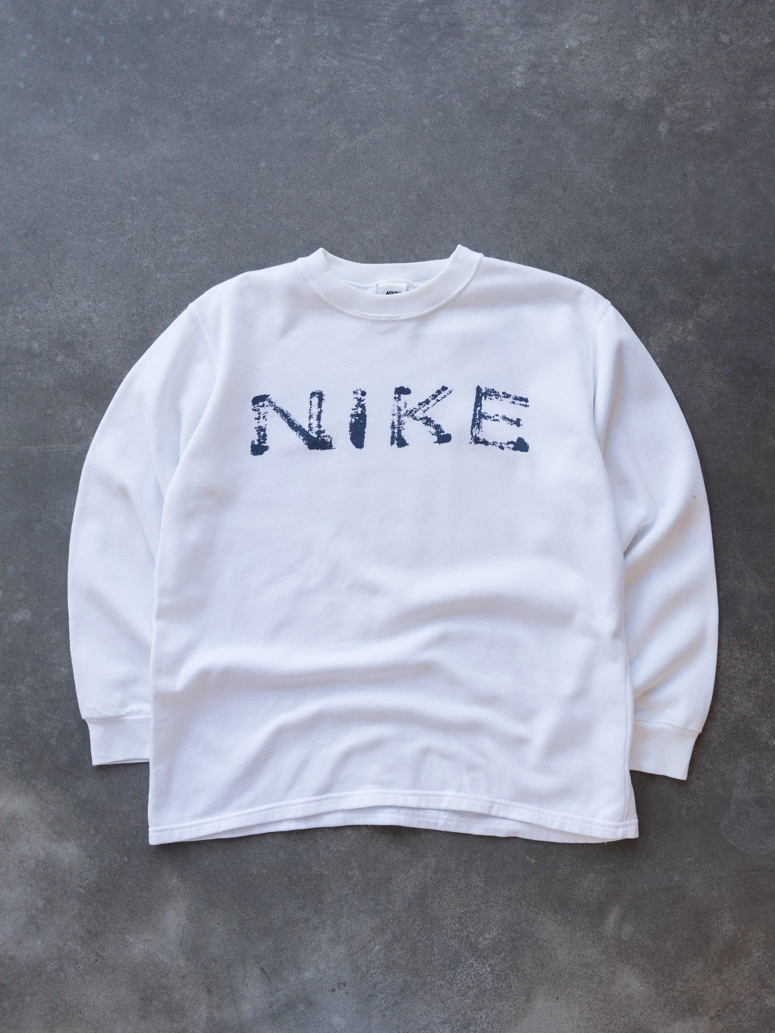 Vintage White Nike Sweatshirt (S)