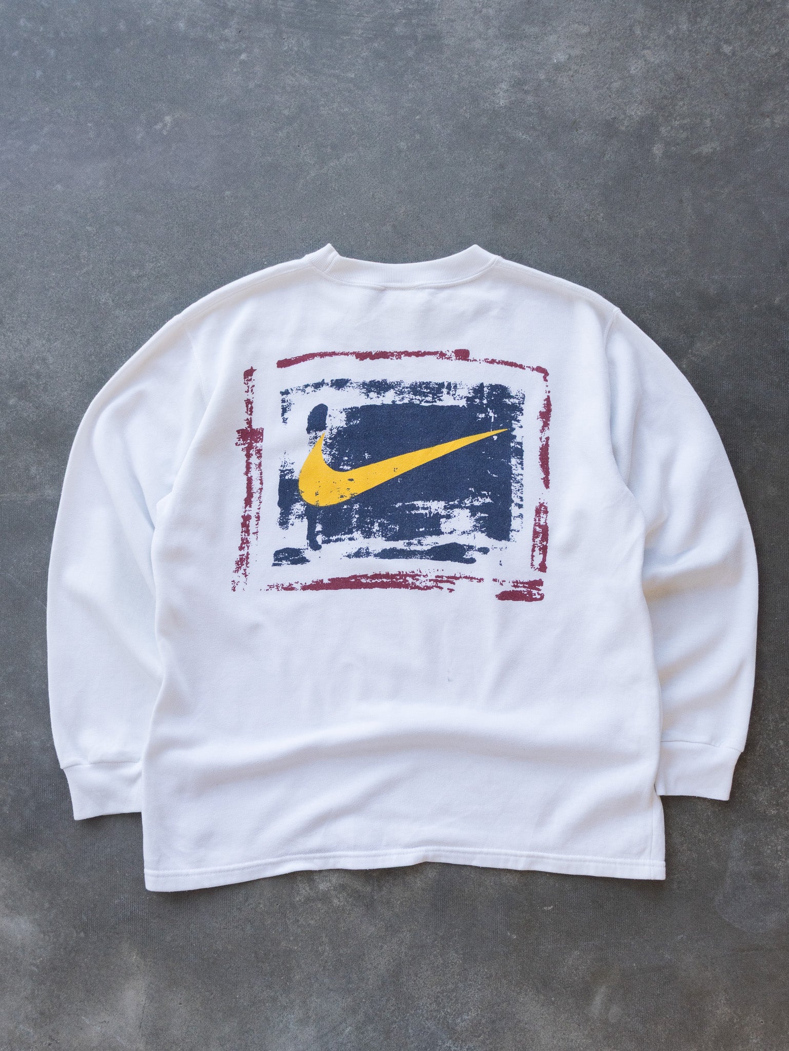 Vintage White Nike Sweatshirt (S)