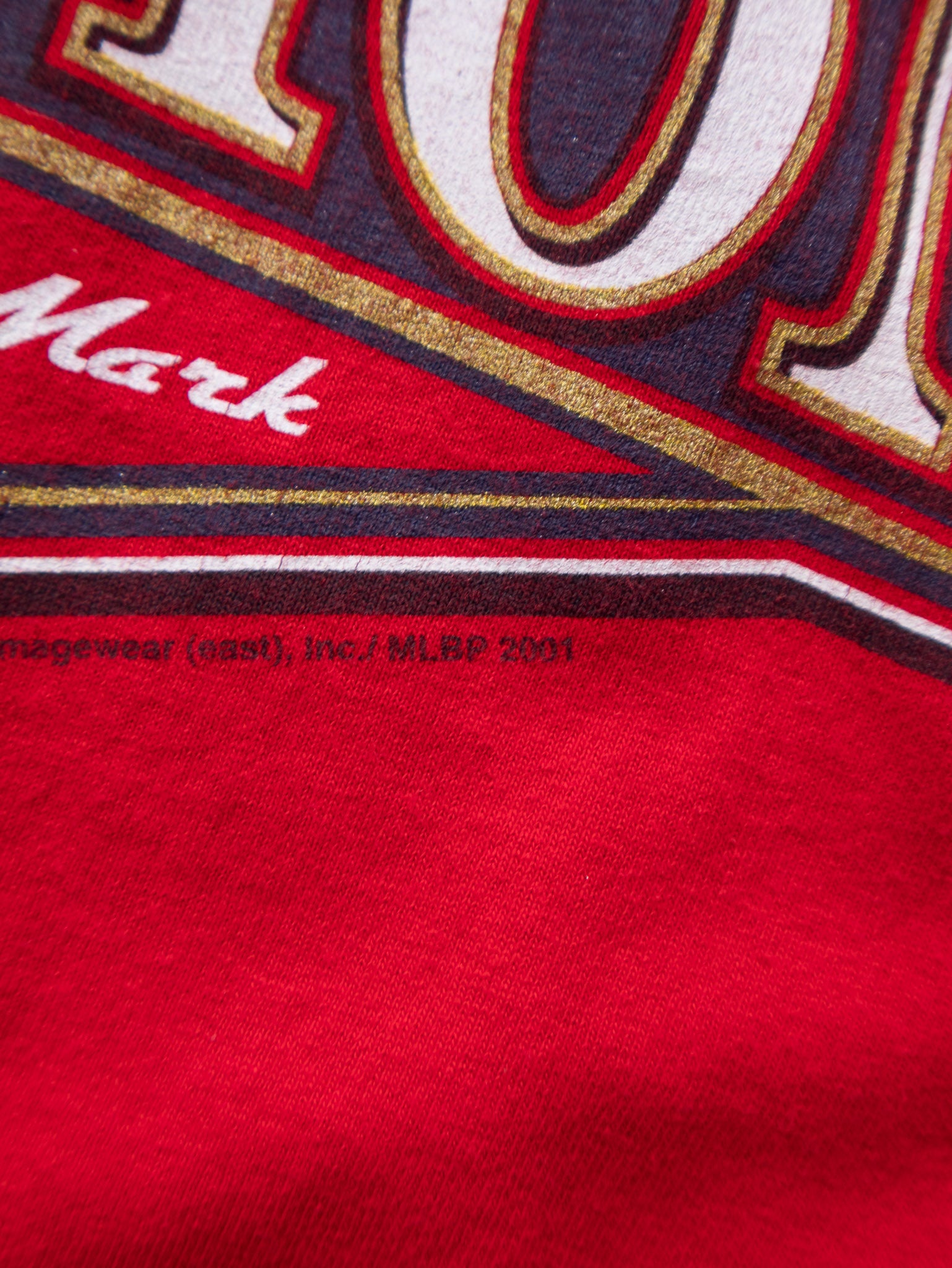 Vintage 2000 St. Louis Cardinals Division Champions Tee (L)