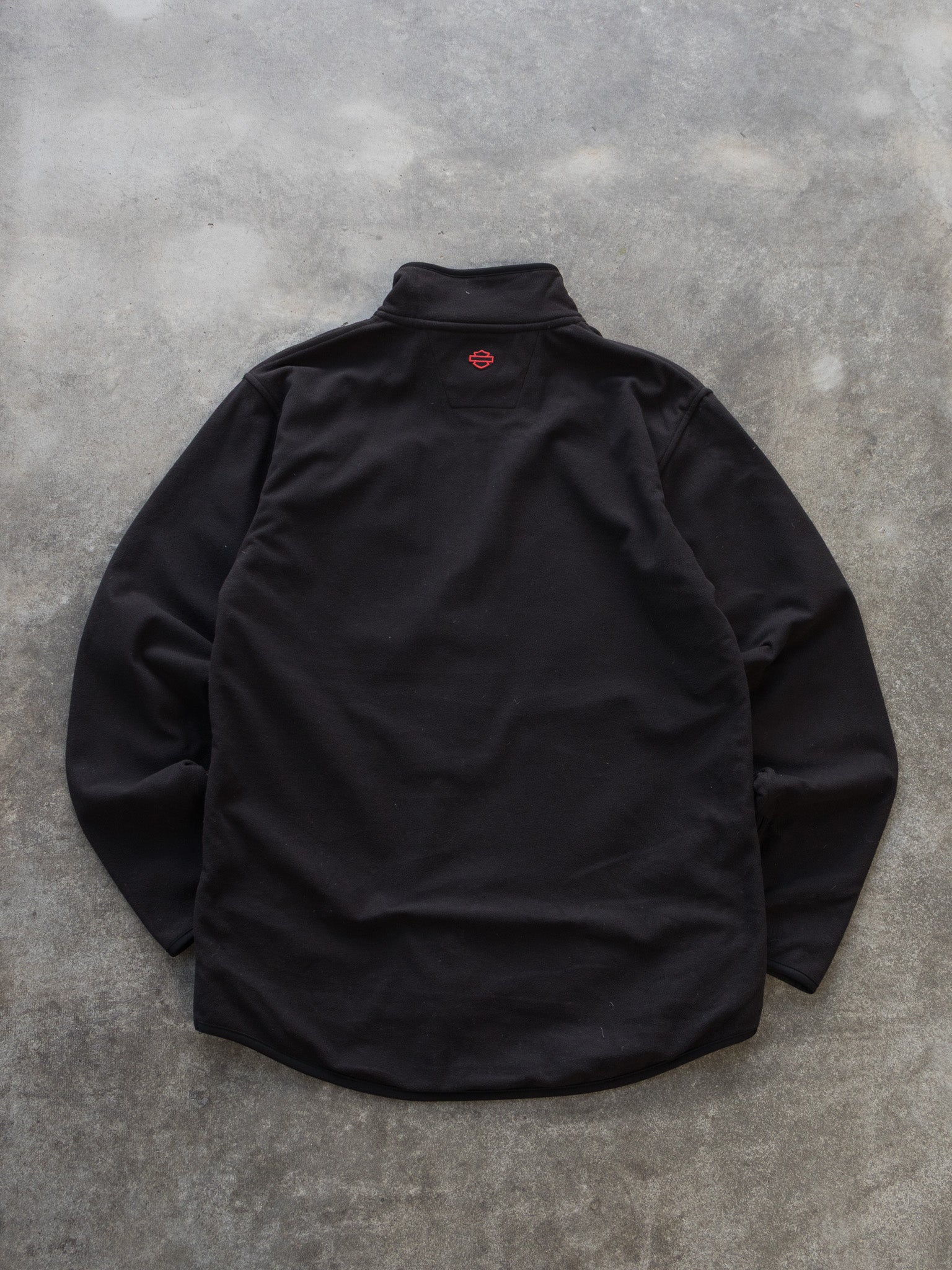 Vintage Harley-Davidson Half Zip Fleece (S)