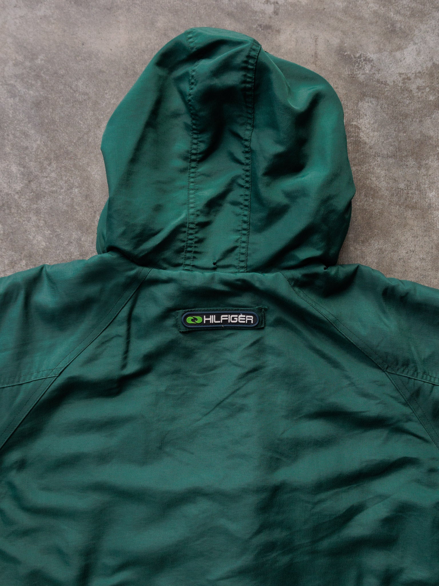 Vintage 90s Green Tommy Hilfiger Jacket (L)