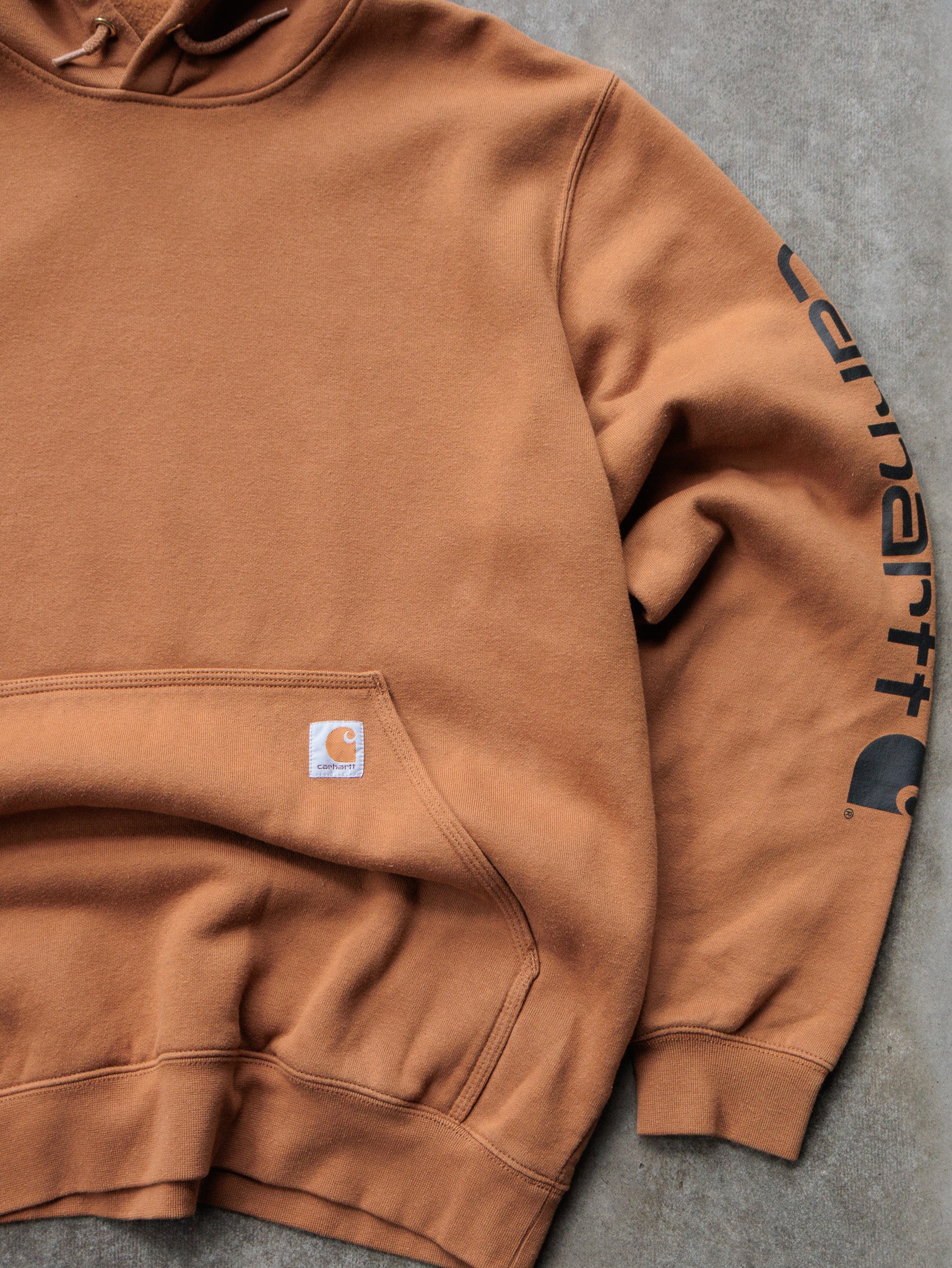Vintage Brown Carhartt Hoodie (L)