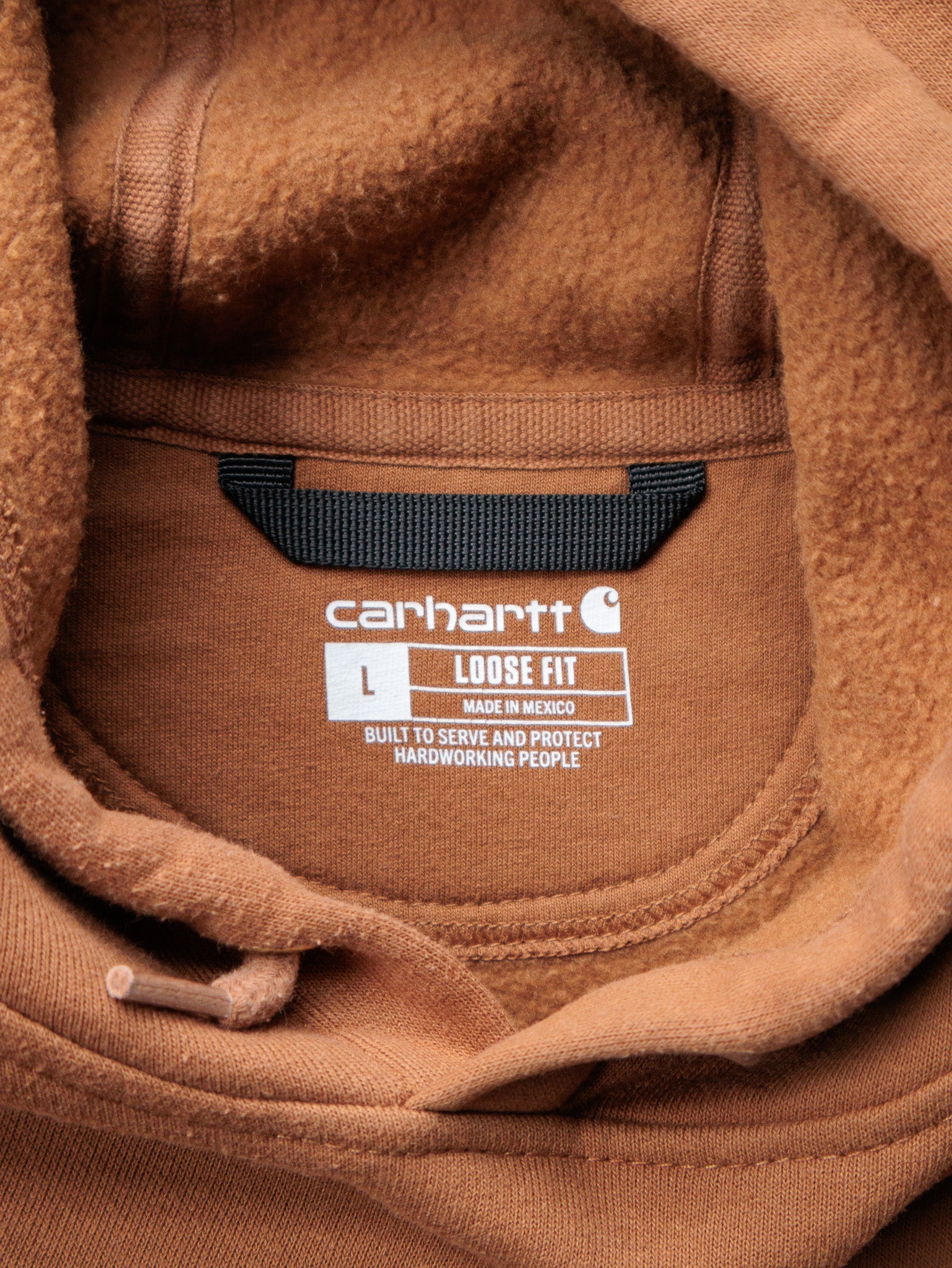 Vintage Brown Carhartt Hoodie (L)