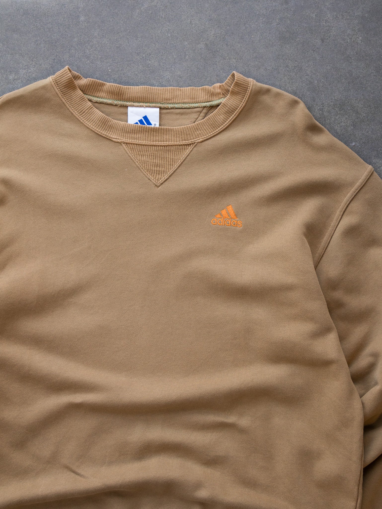 Vintage Brown Adidas Sweatshirt (L)