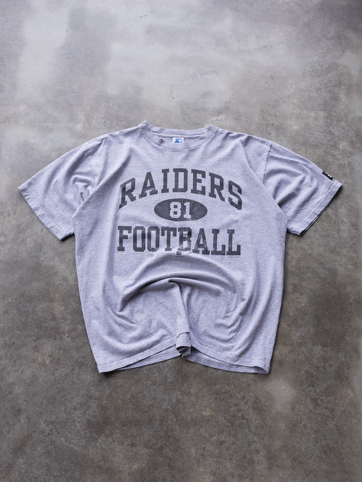 Vintage 1995 Starter Raiders Football Tee (XL)