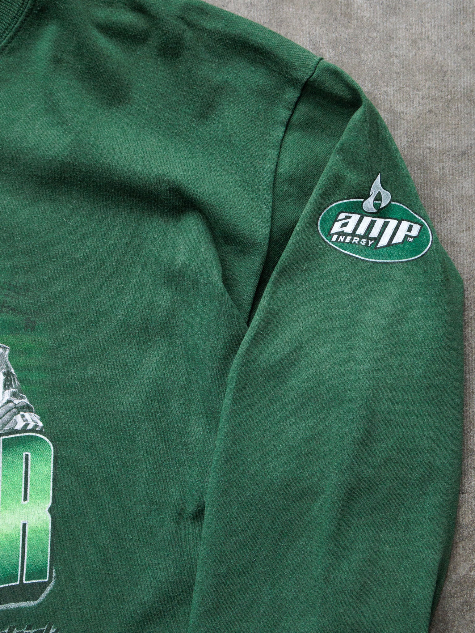 Vintage Green NASCAR Dale Jr Long Sleeve (2XL)