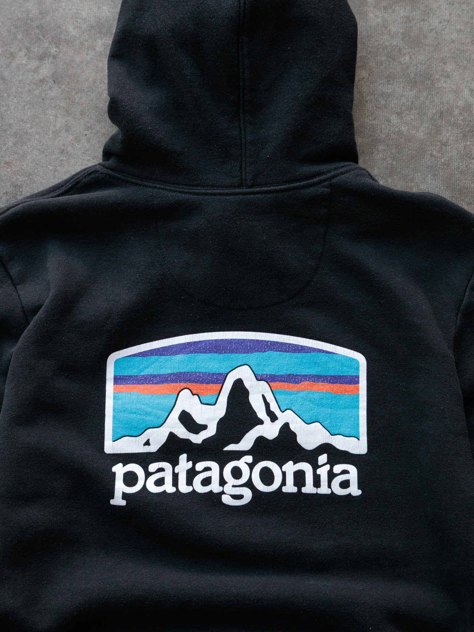 Black Patagonia Hoodie (M)