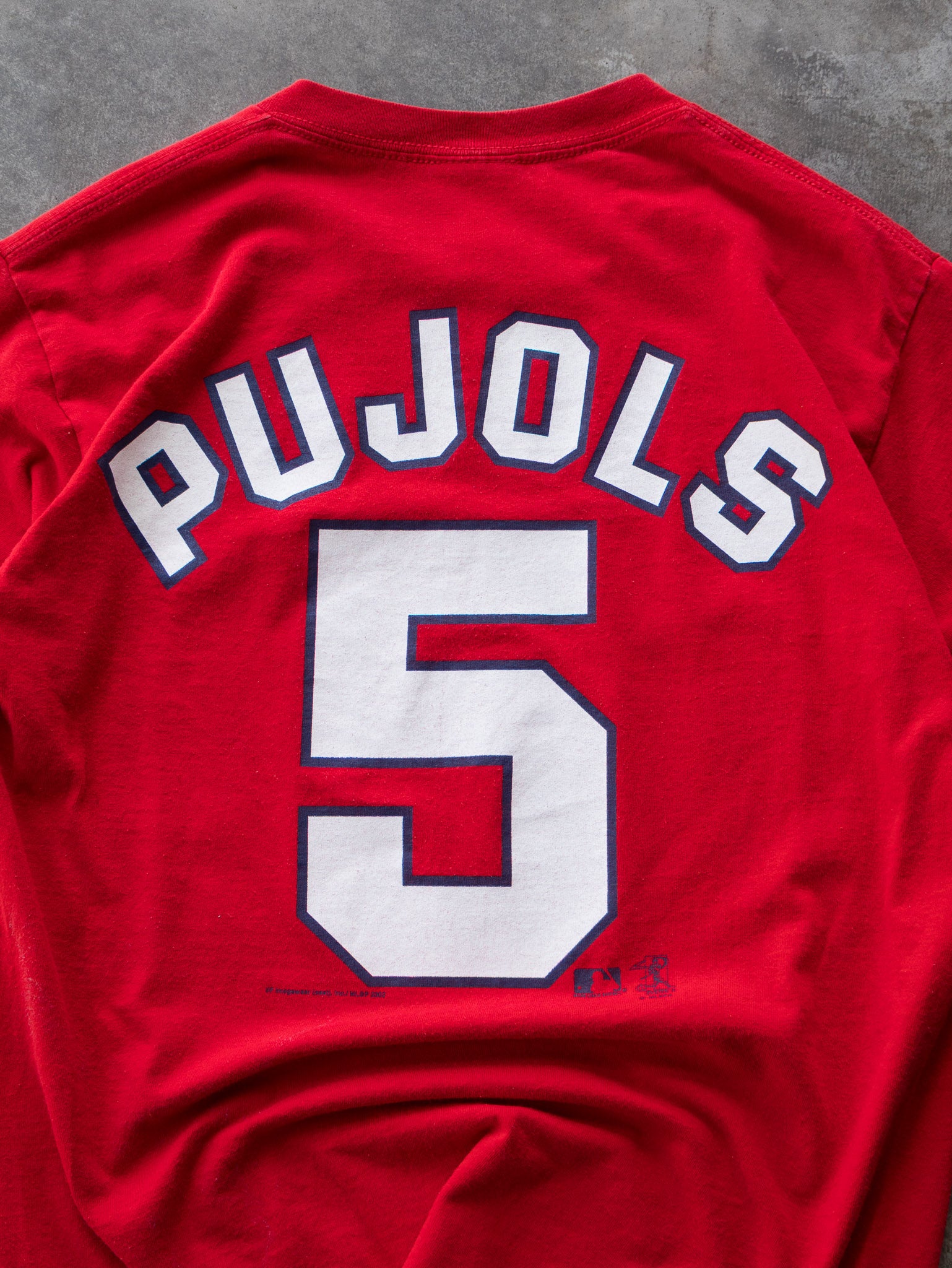 Vintage 2002 St. Louis Cardinals Albert Pujols Tee (M)