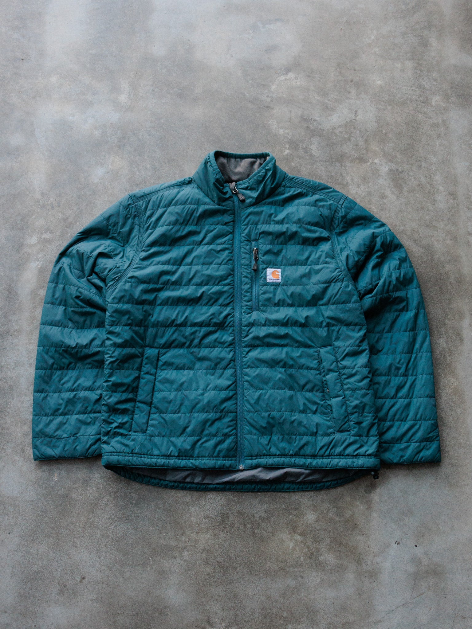 Vintage Teal Carhartt Jacket (L)
