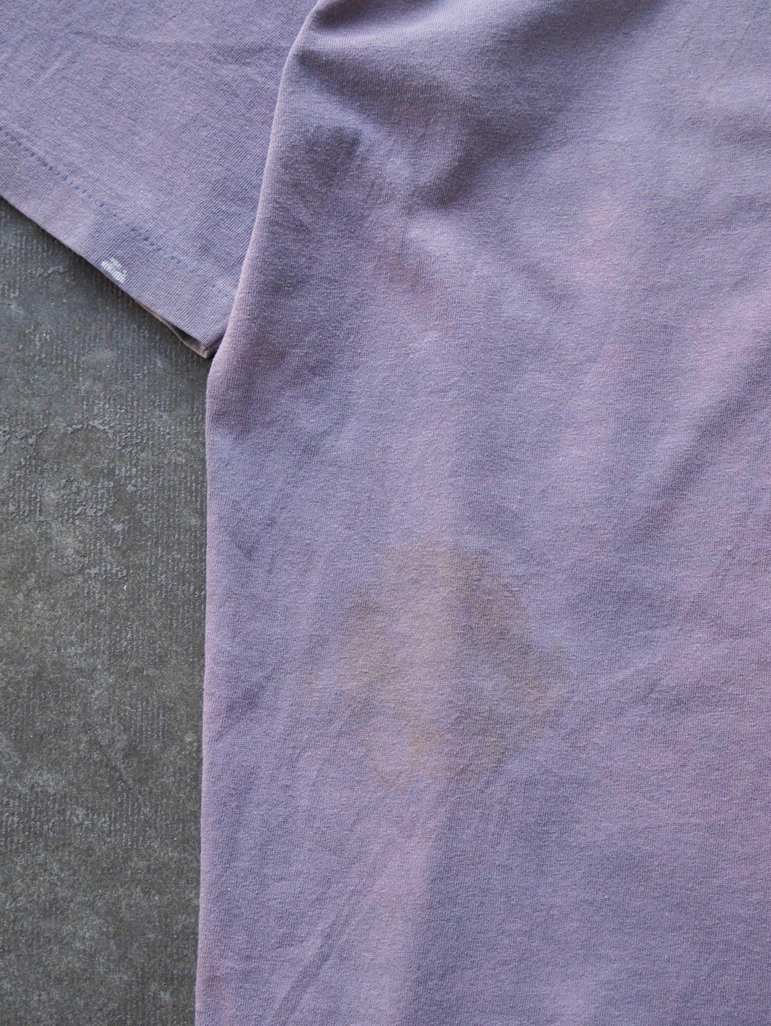 Vintage Thrashed Faded Purple Quiksilver Tee (L)