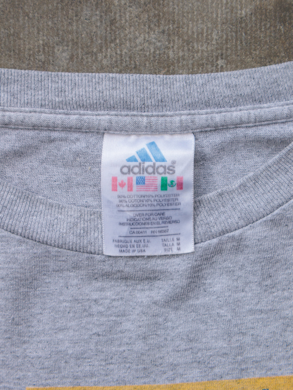 Vintage 90s Grey Adidas Tottenham Hotspur Tee (M)
